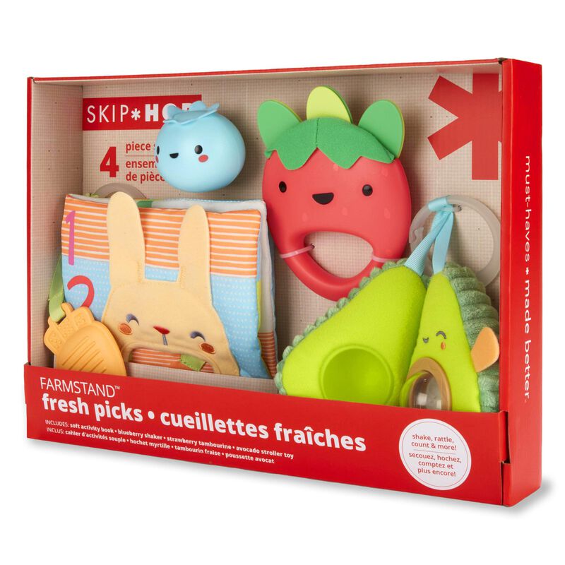 Farmstand Fresh Picks Baby Toy Gift Set