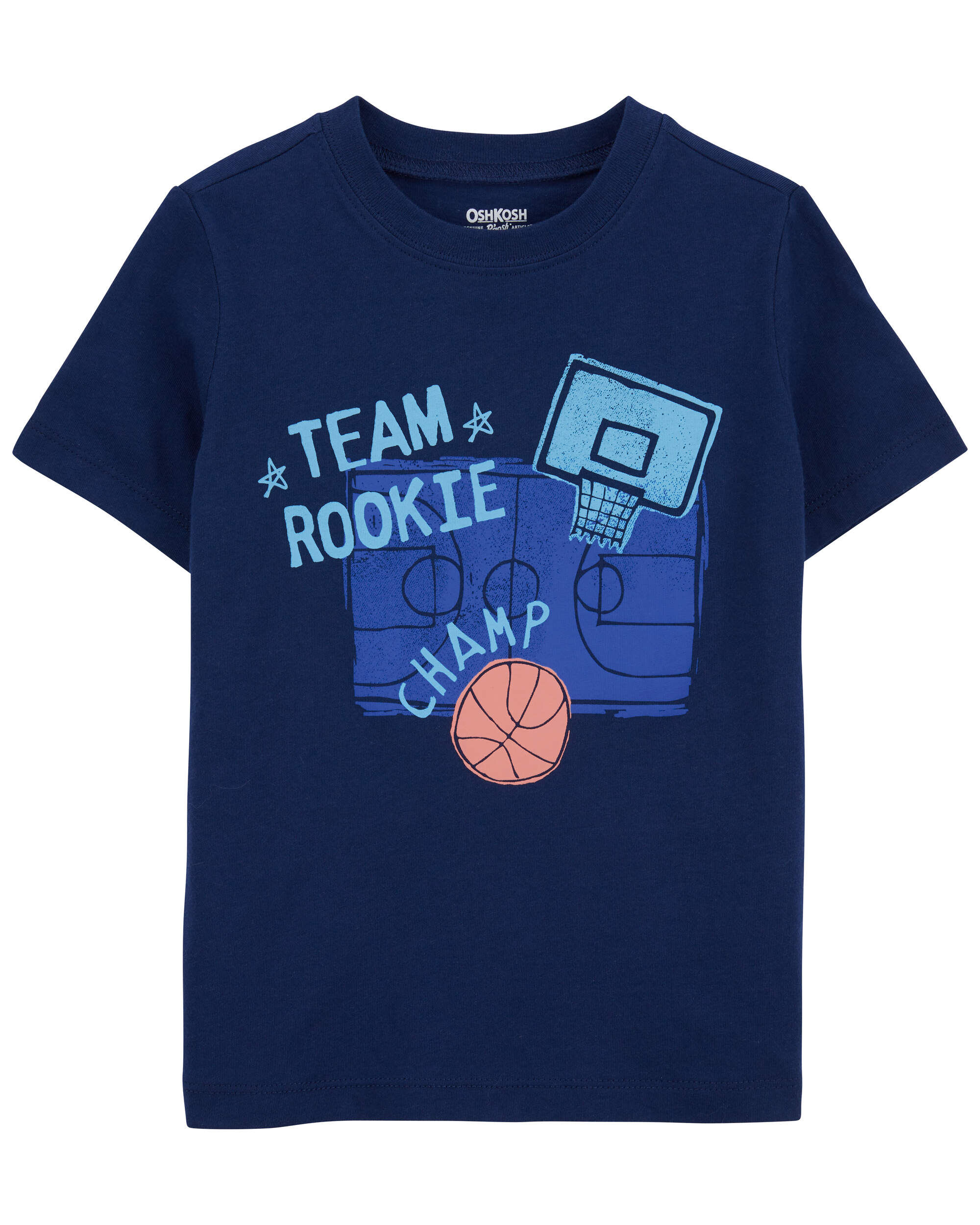 Blue Team Rookie Graphic Tee | Carter's Oshkosh Canada