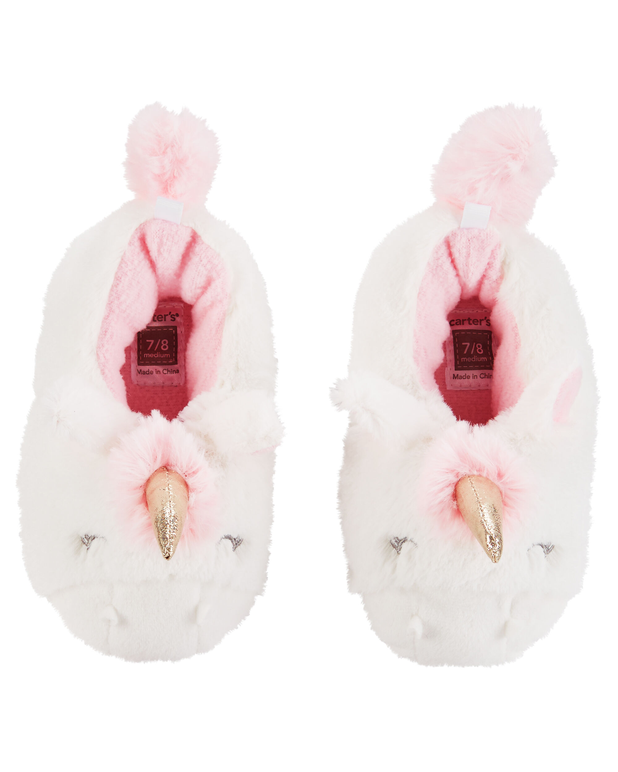 carters kids slippers