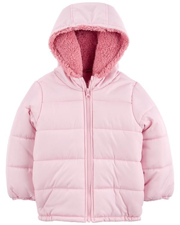 Kid Fleece Lined Puffer Jacket