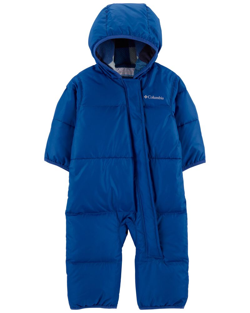 Columbia Fleece Lined Downfilled Snuggly Bunny Snowsuit – Twice Loved  Children's Consignment Boutique