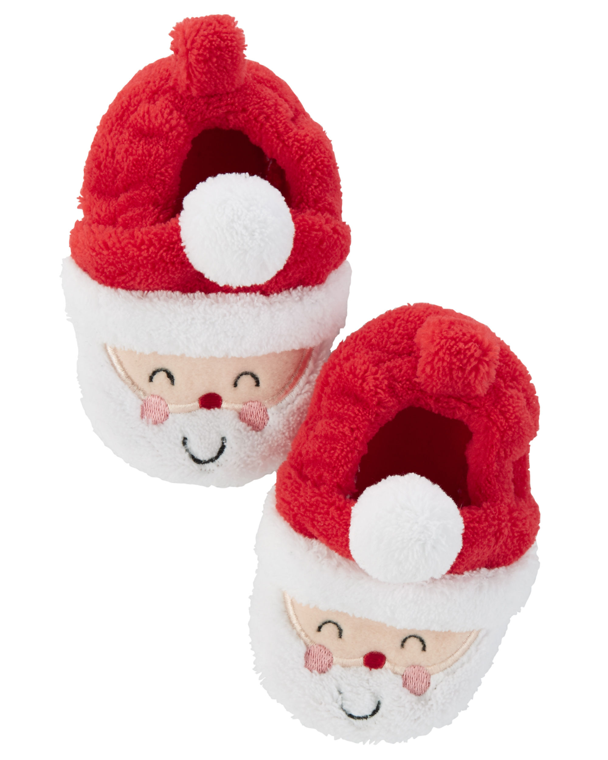 baby santa slippers