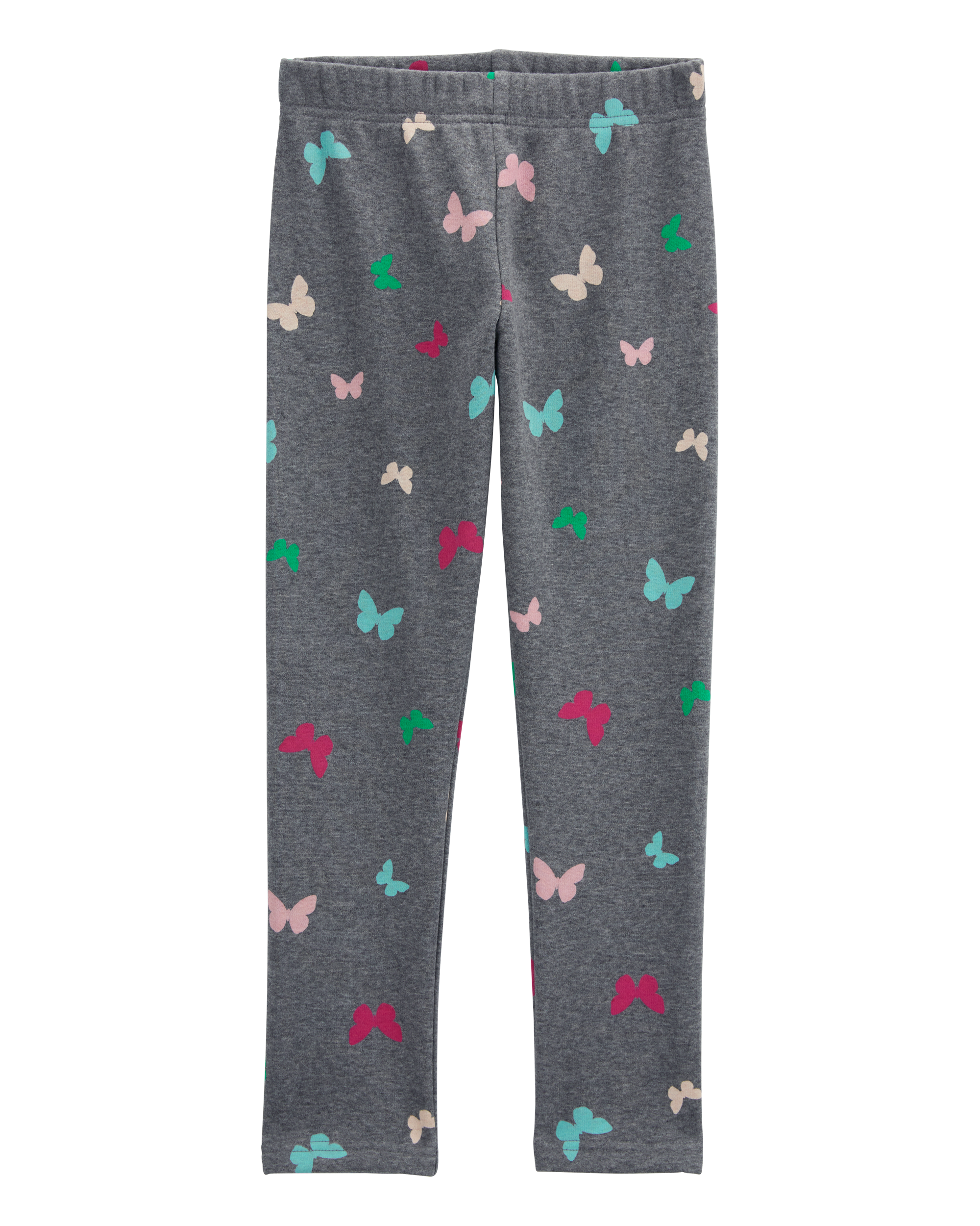 Kid Butterfly Cozy Fleece Leggings