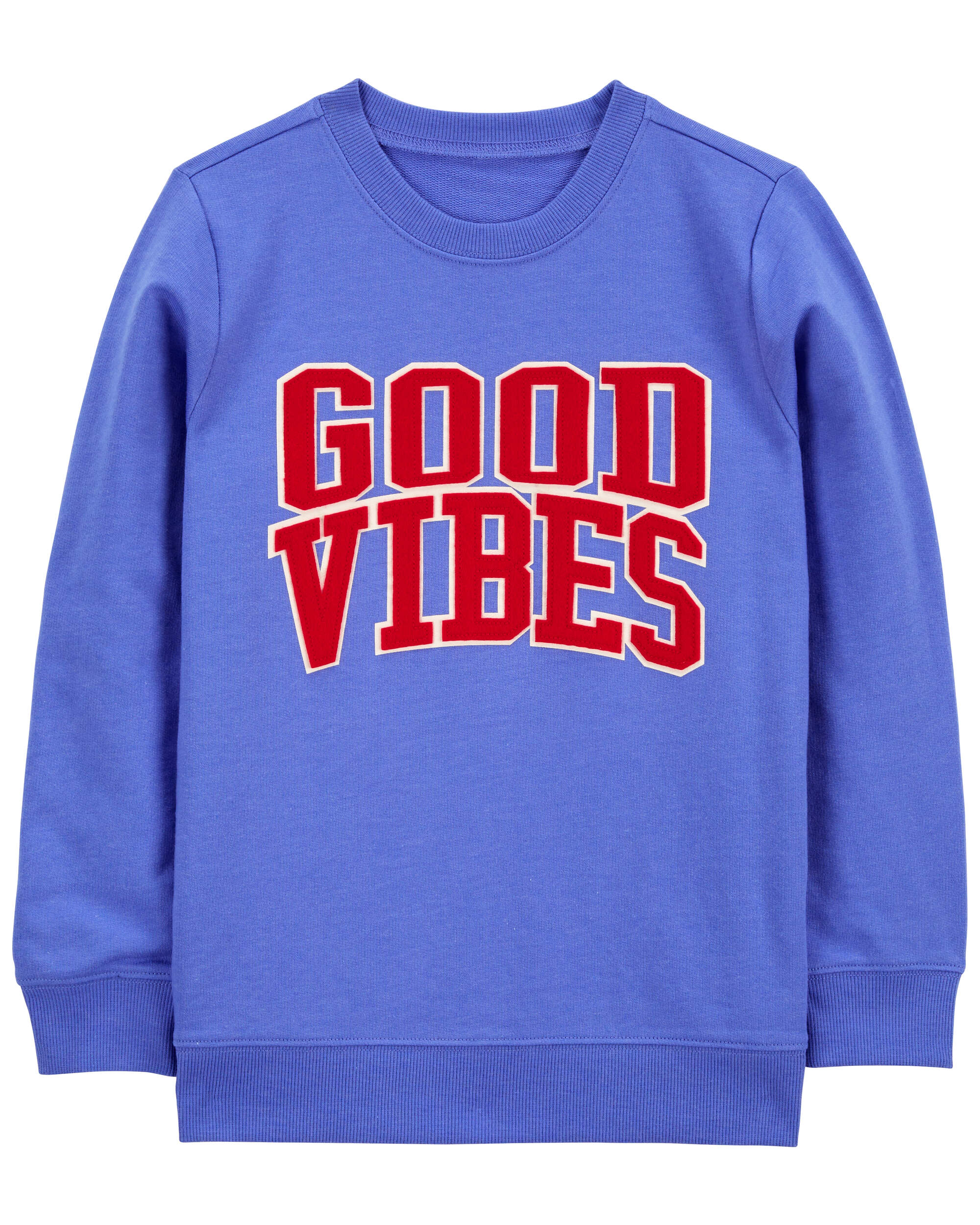 Kid Good Vibes Pullover Sweatshirt