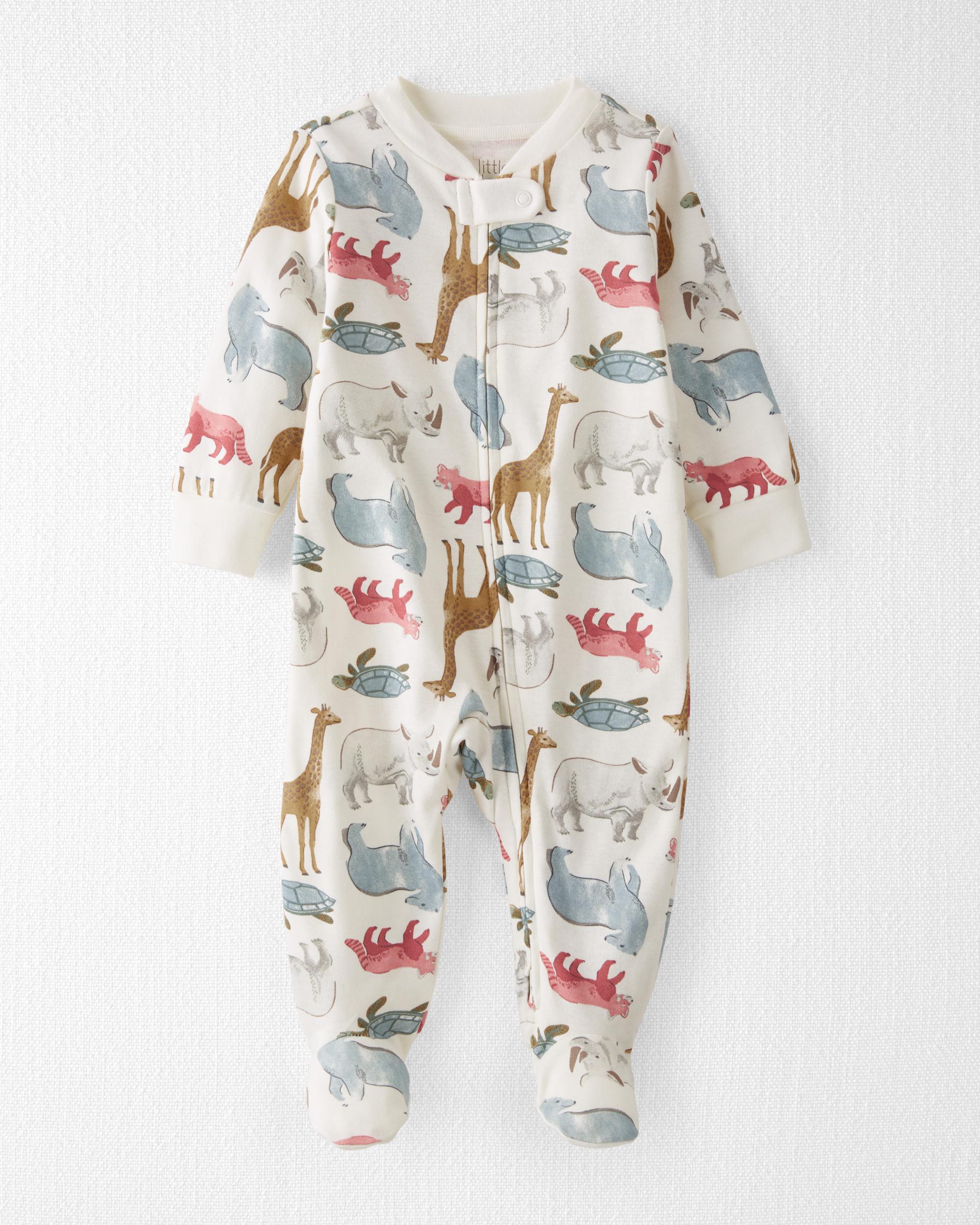 Baby Organic Cotton Sleeper Pyjamas