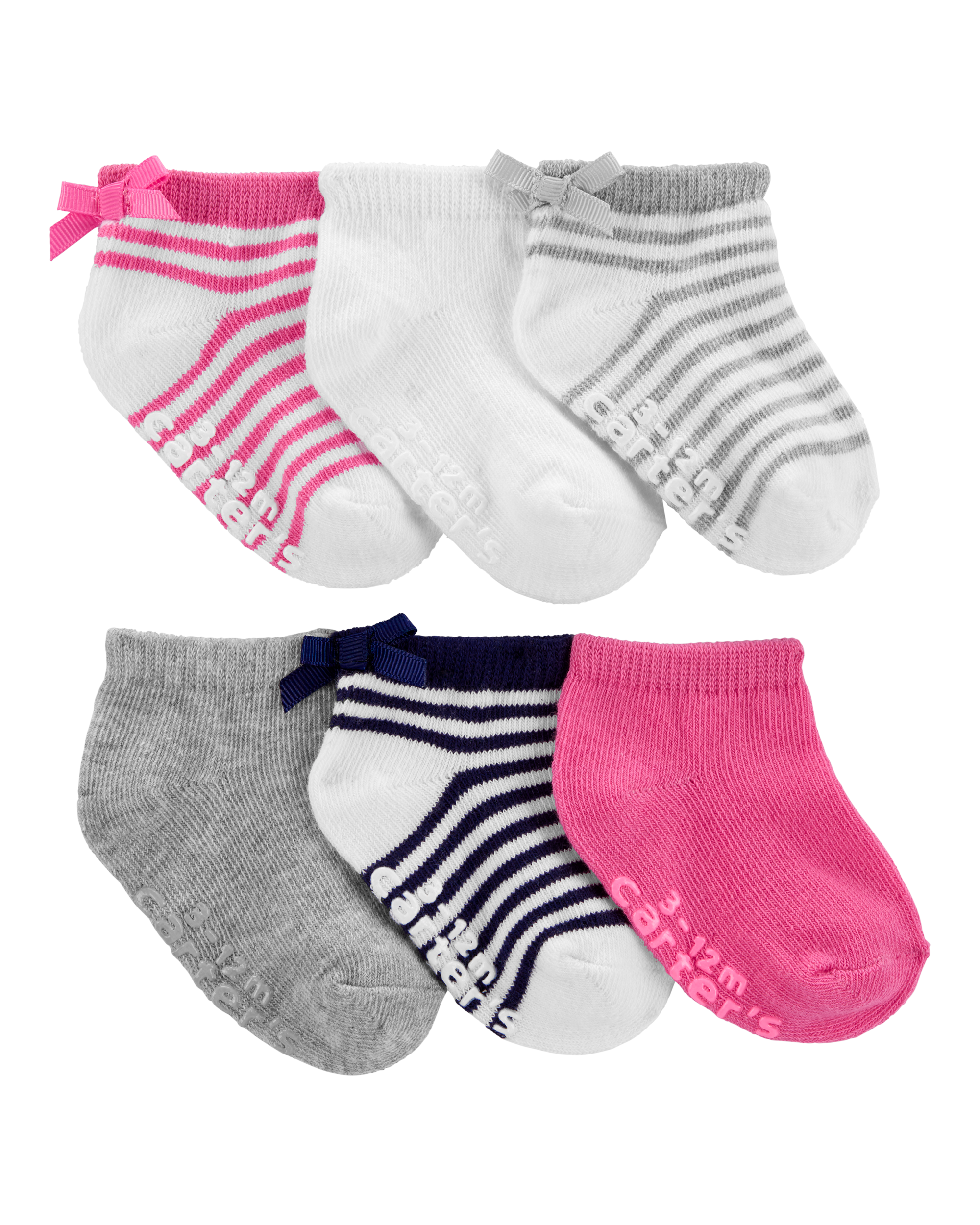 Baby 6-Pack Ankle Socks