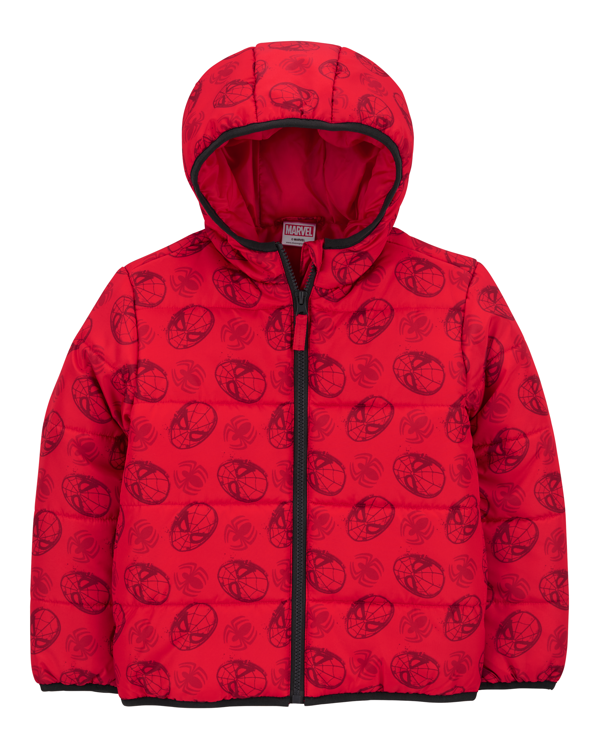 Kid Spider-Man Puffer Jacket