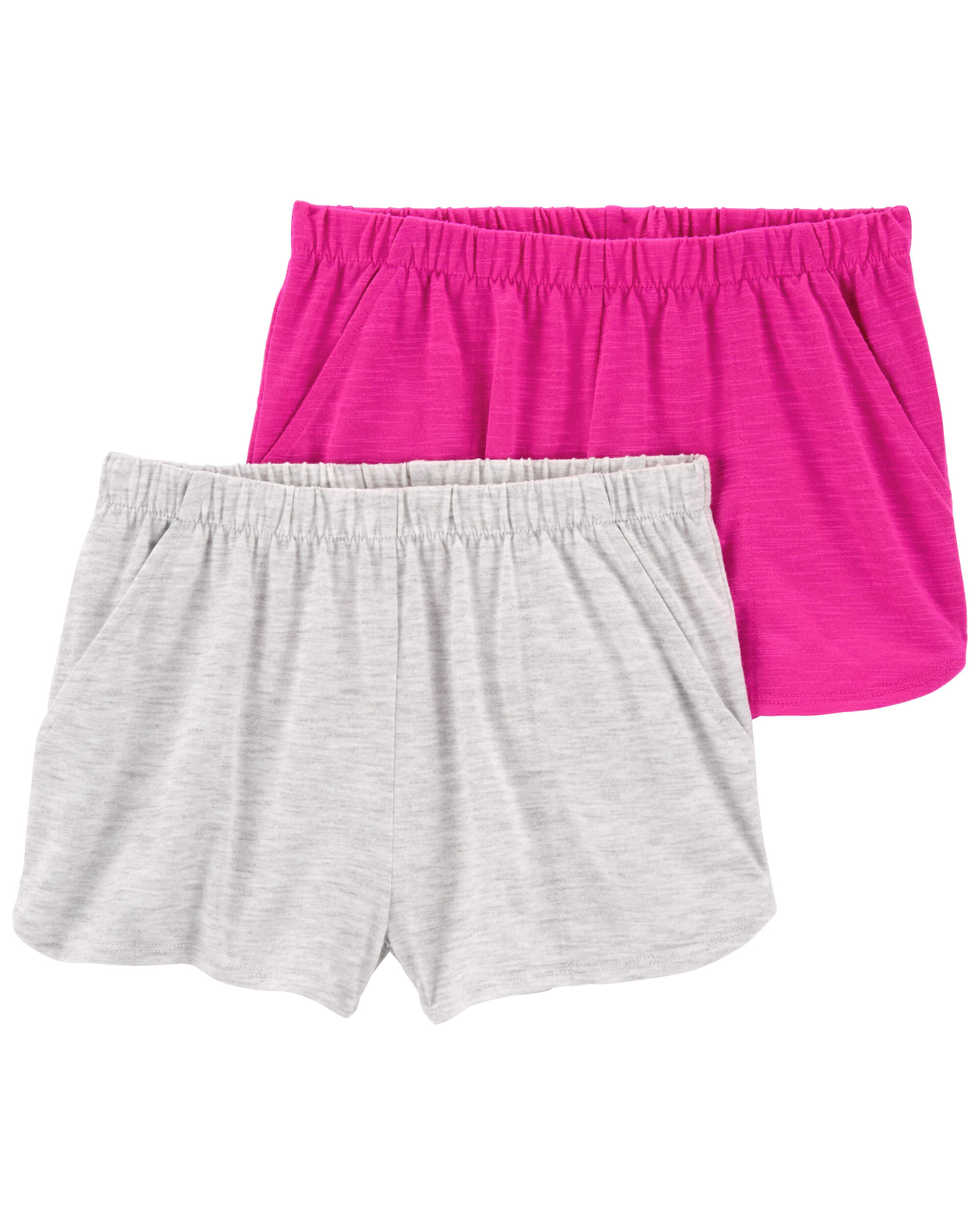 Kid 2-Pack Slub Jersey Pyjama Shorts