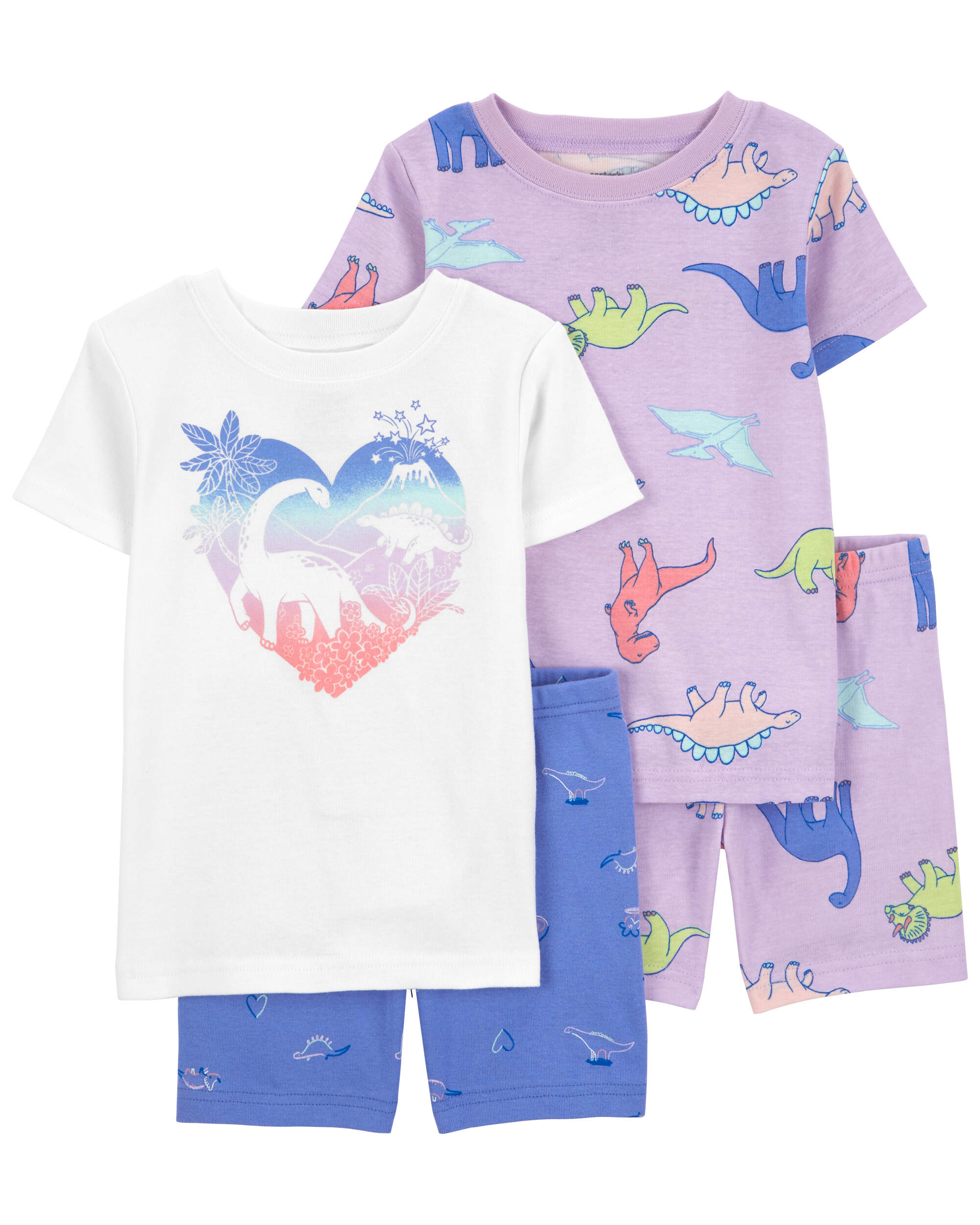 Baby 4-Piece Dinosaur Pyjamas Set
