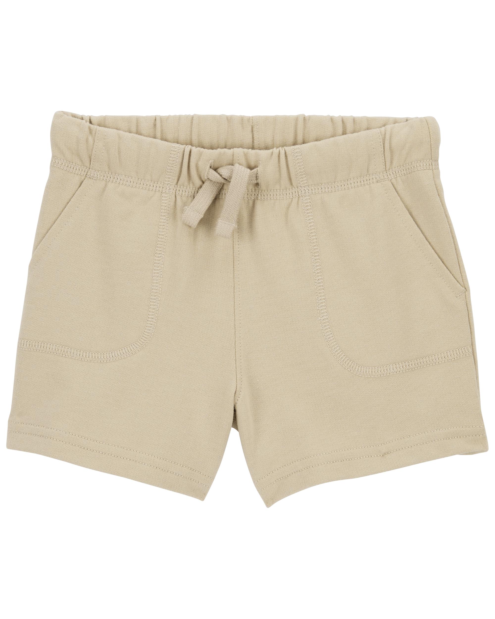 Toddler Pull-On Cotton Shorts