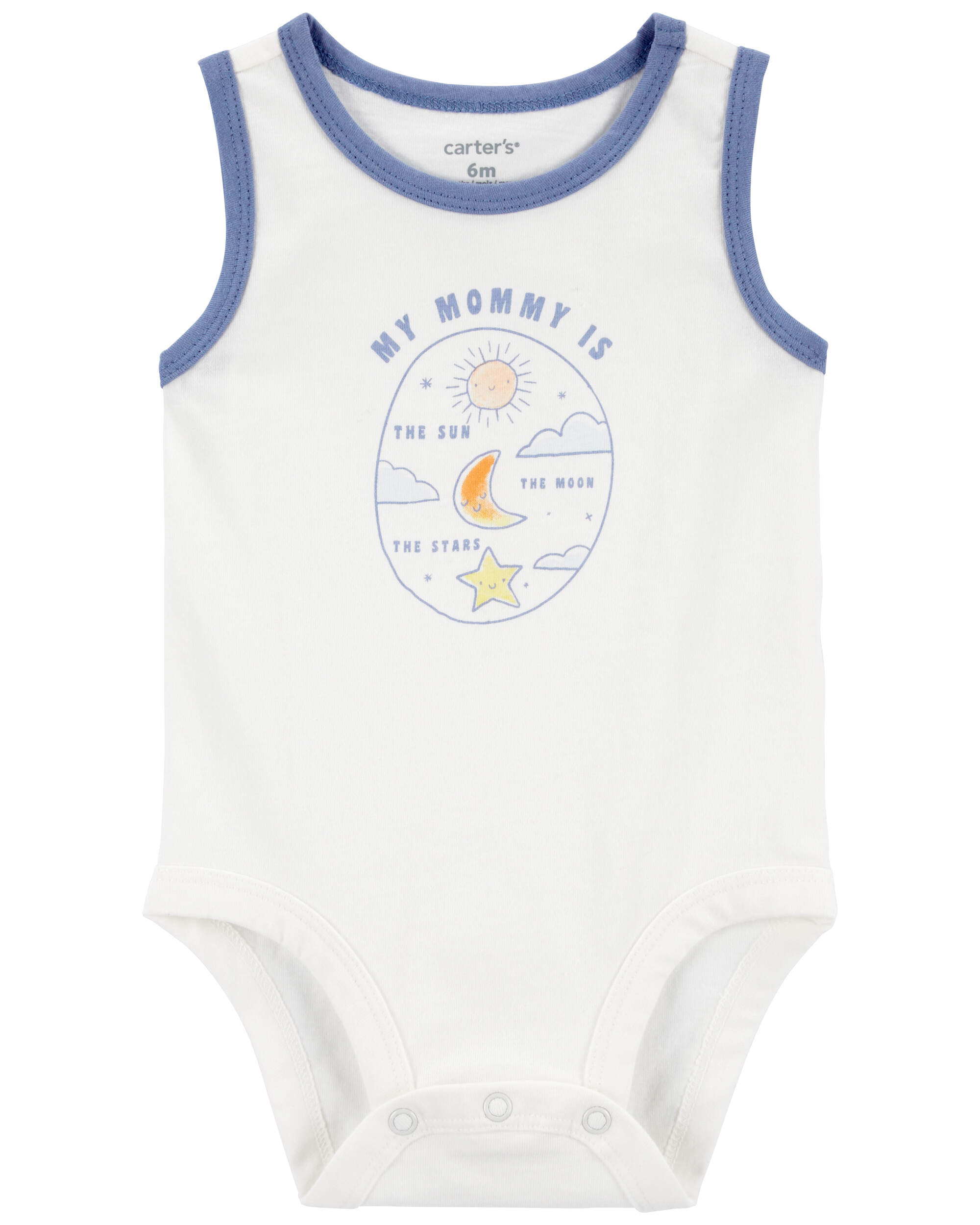 Baby Mommy Sleeveless Bodysuit