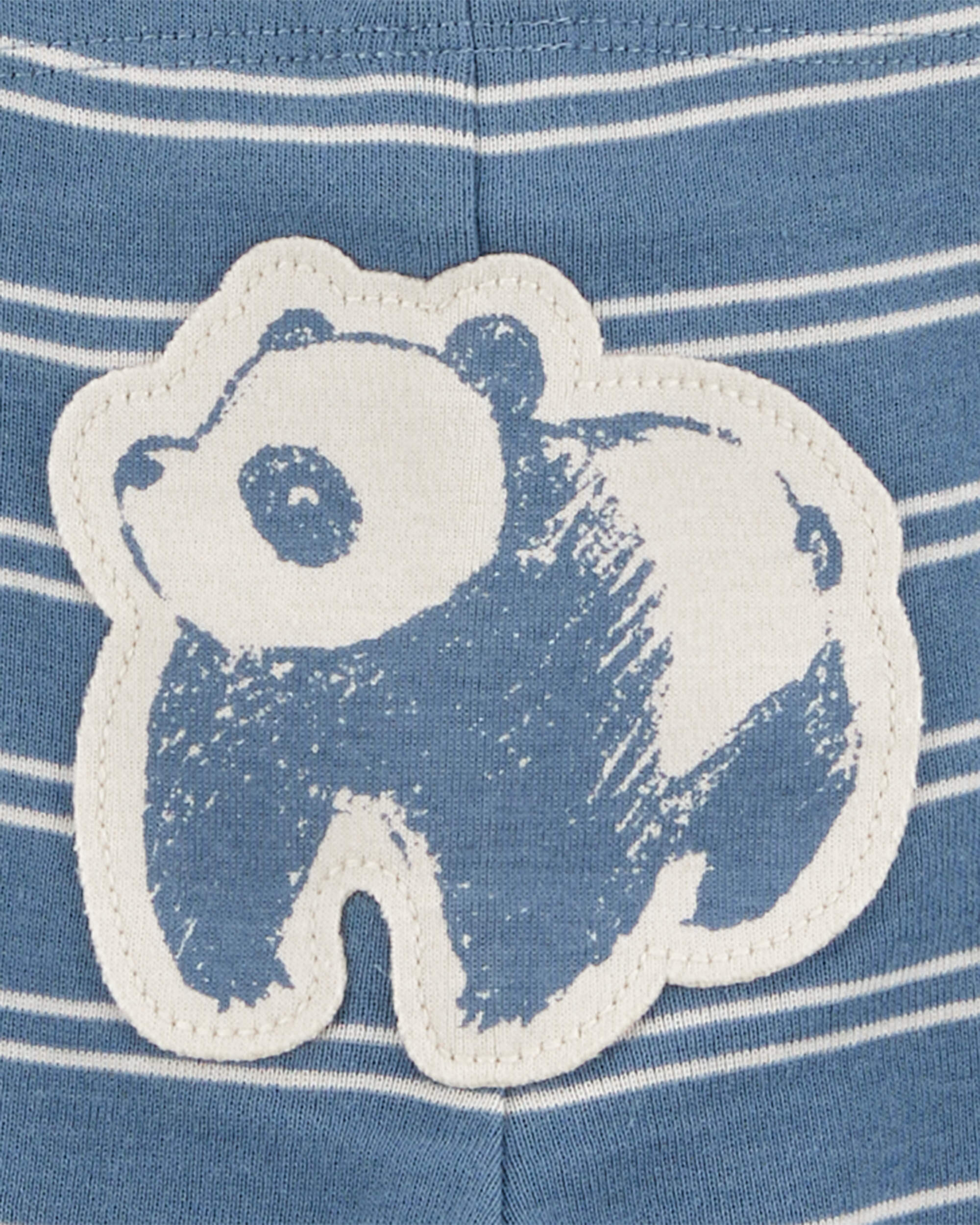 Baby 3-Piece Panda Little Outfit Set