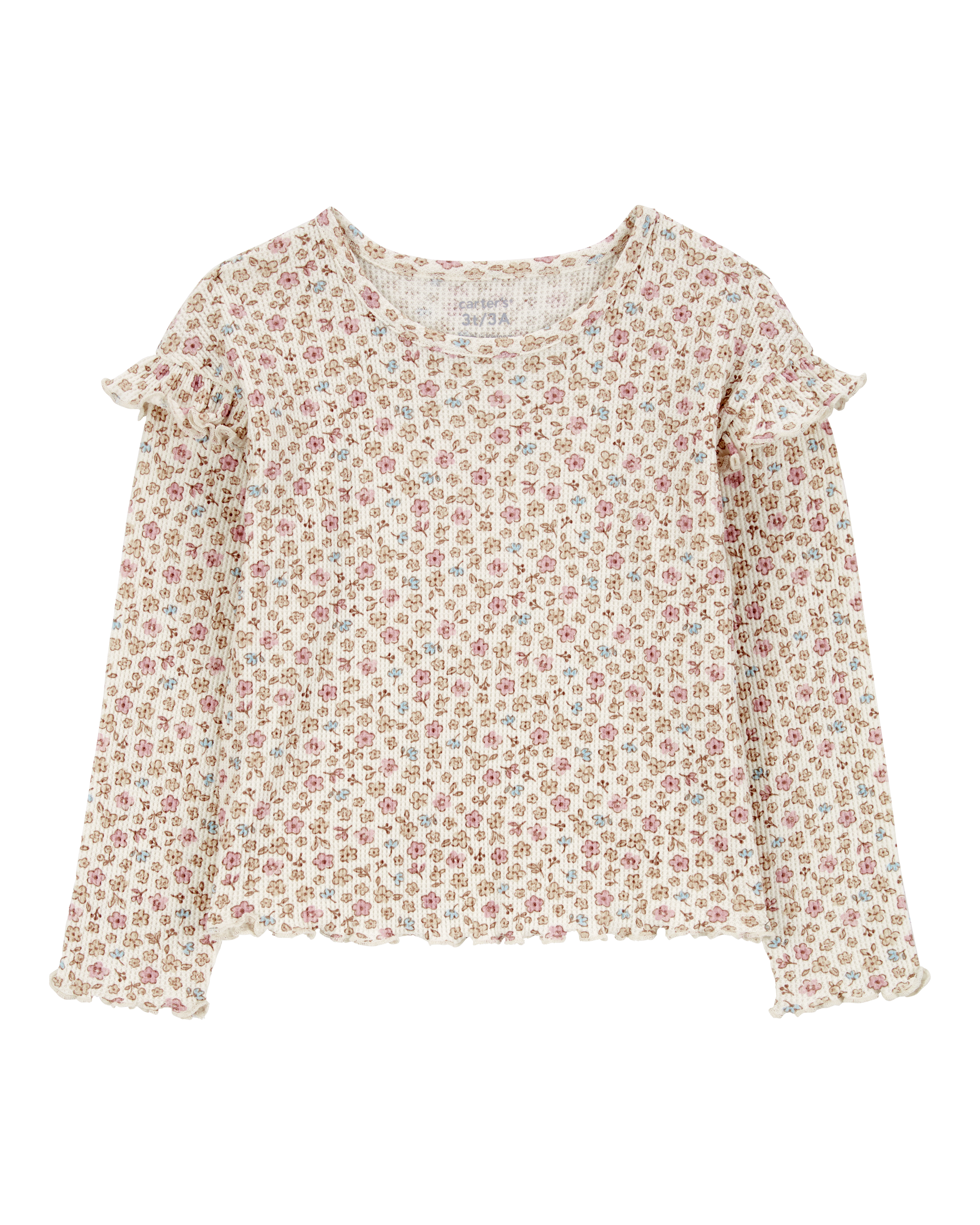 Toddler Floral Thermal Tee