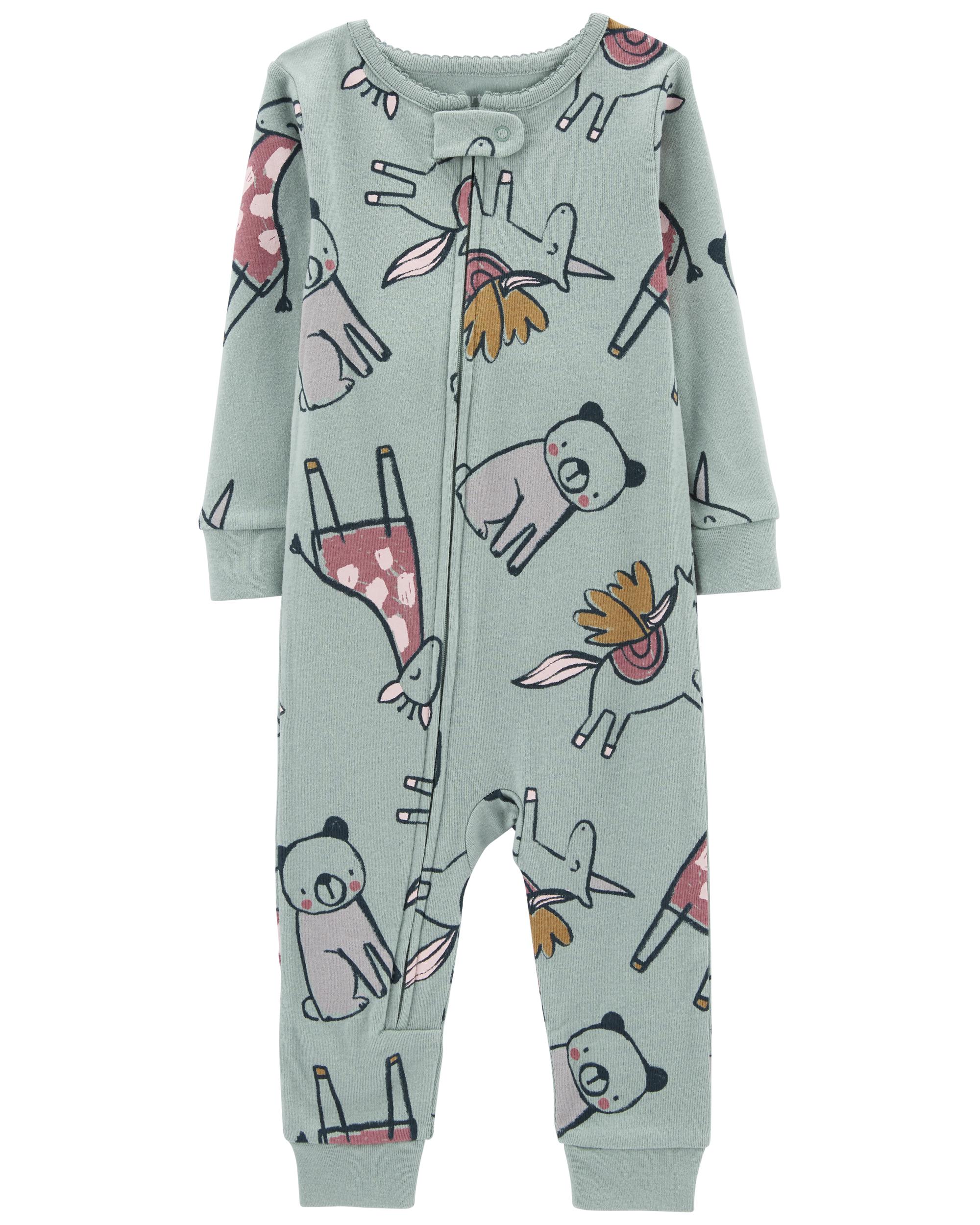 Baby footless online pyjamas