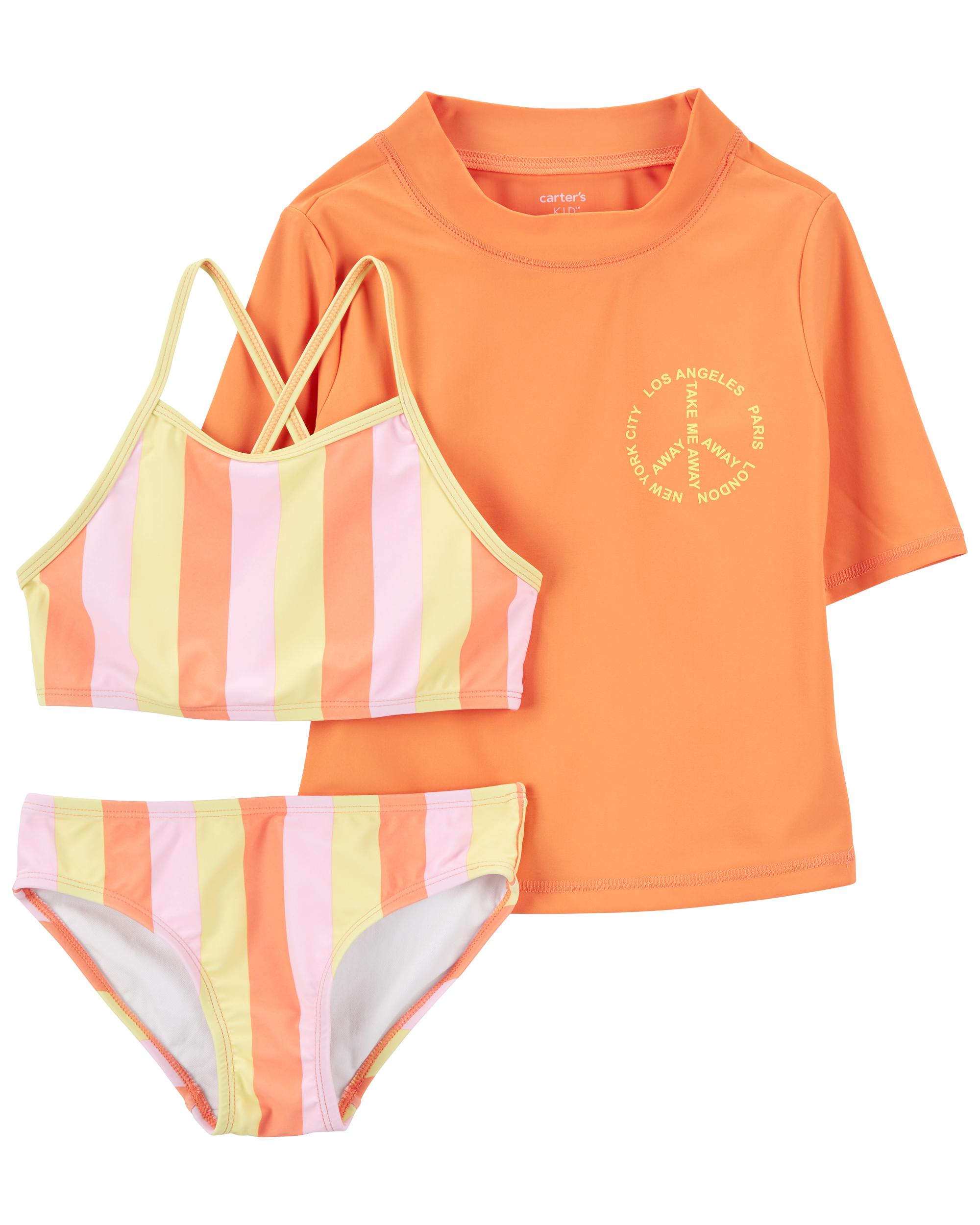 Multi 3-Piece Rashguard Set | Carter's Oshkosh Canada