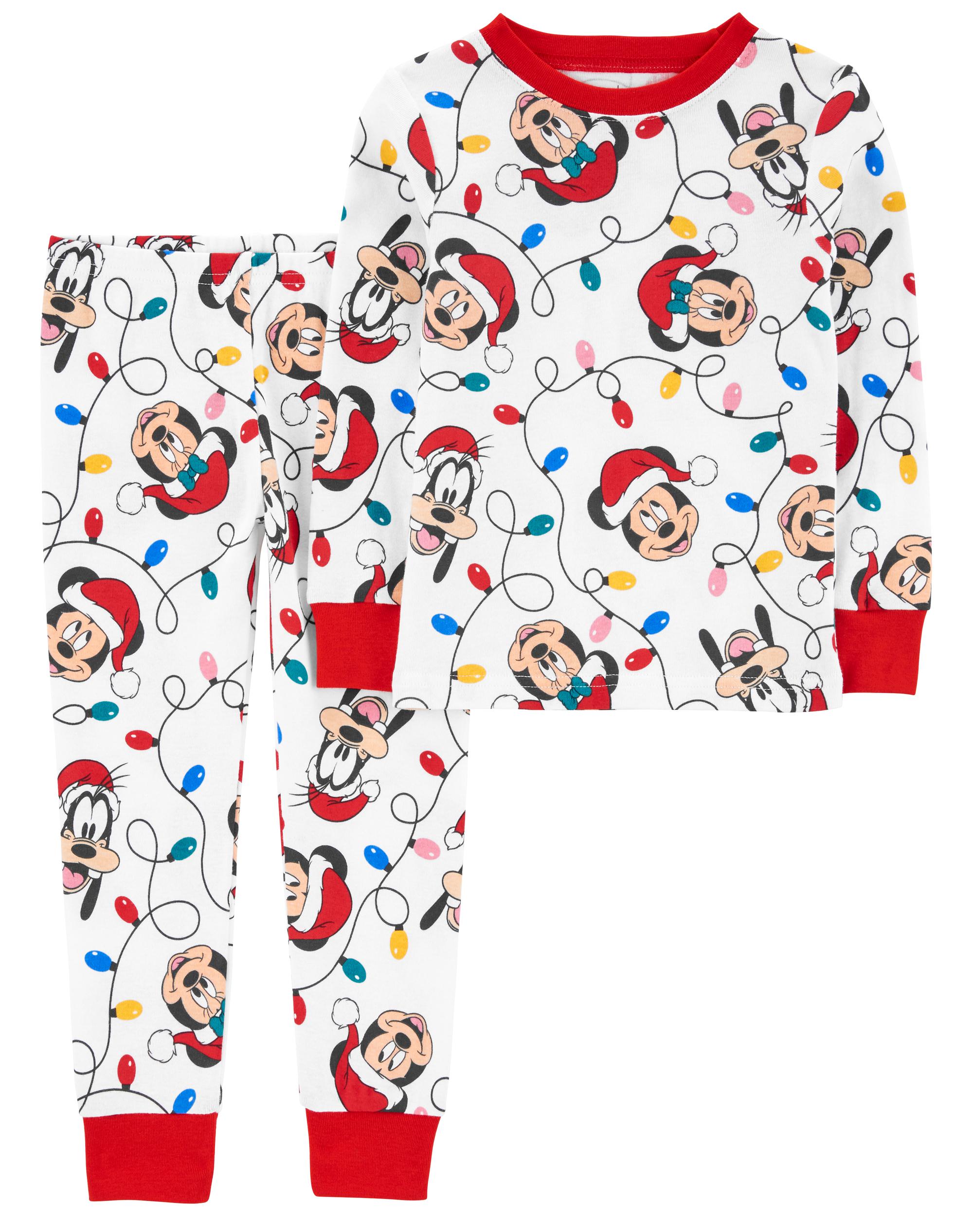 Mickey mouse christmas pajamas sale