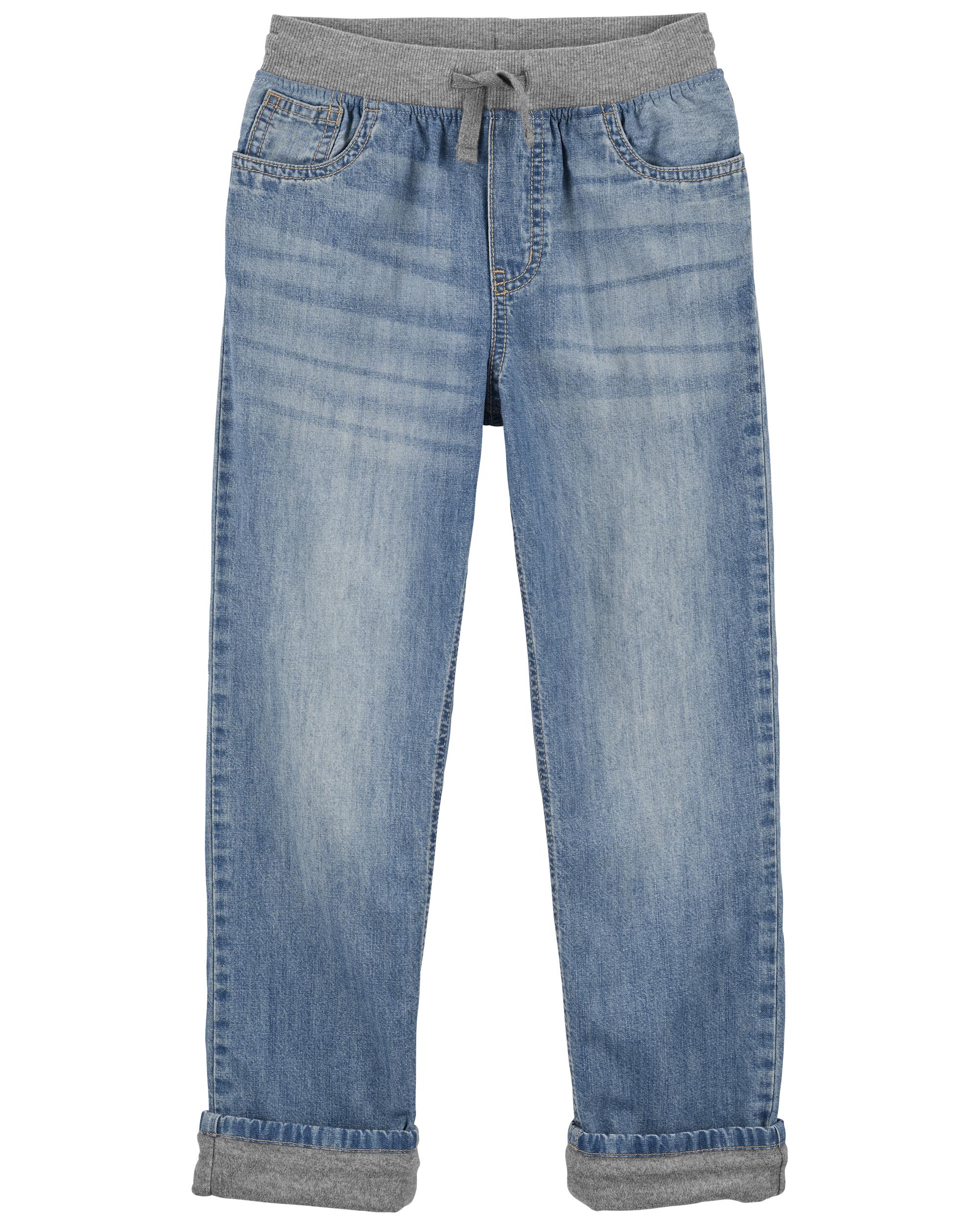 Classic Jeans In Rail Tie True Blue Wash