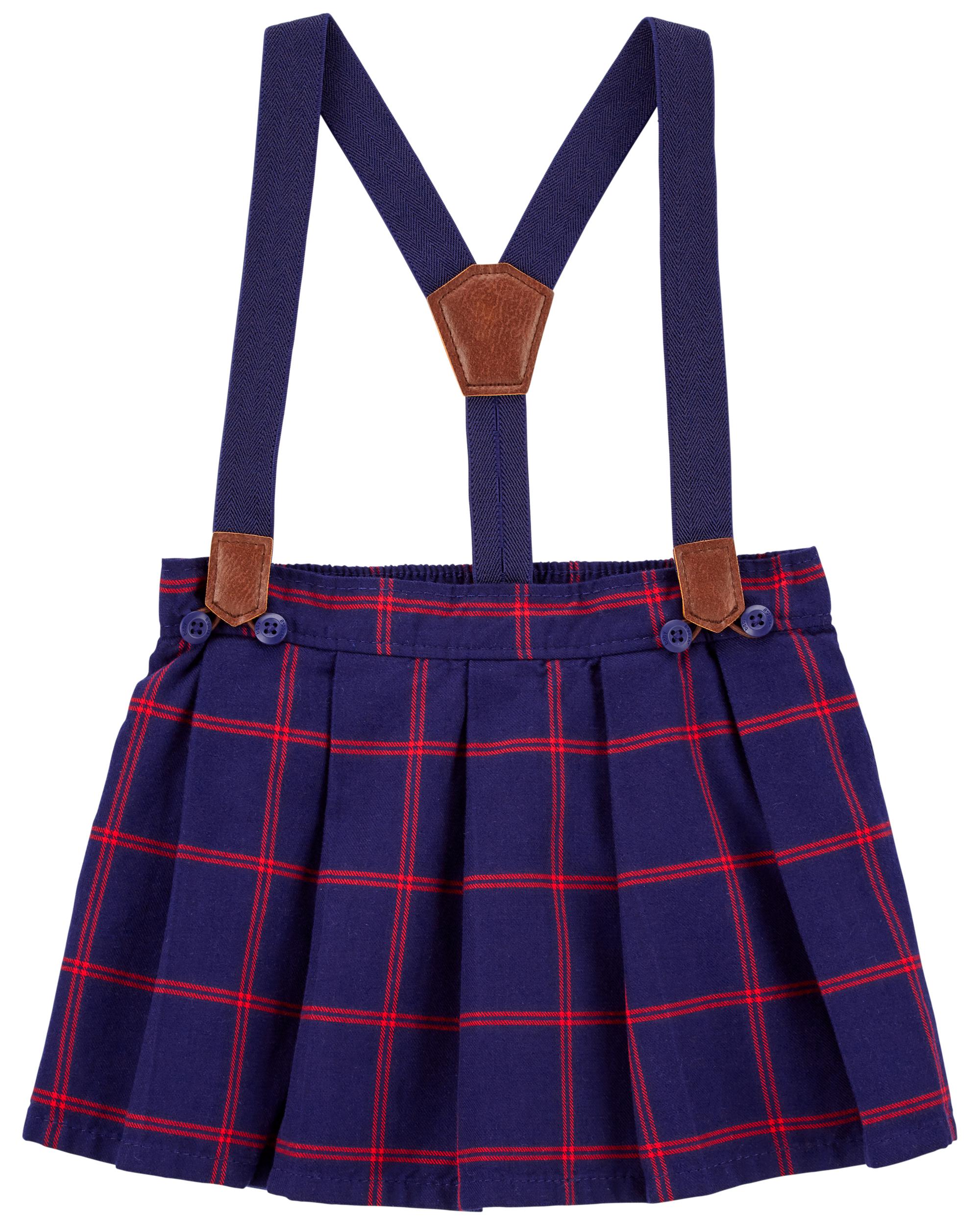 Carters sales suspender skirt