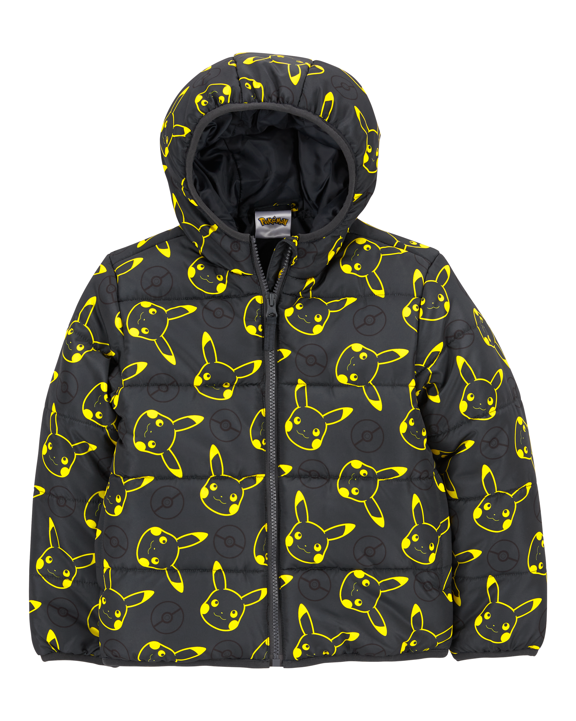 Kid Pikachu Pokémon Puffer Jacket