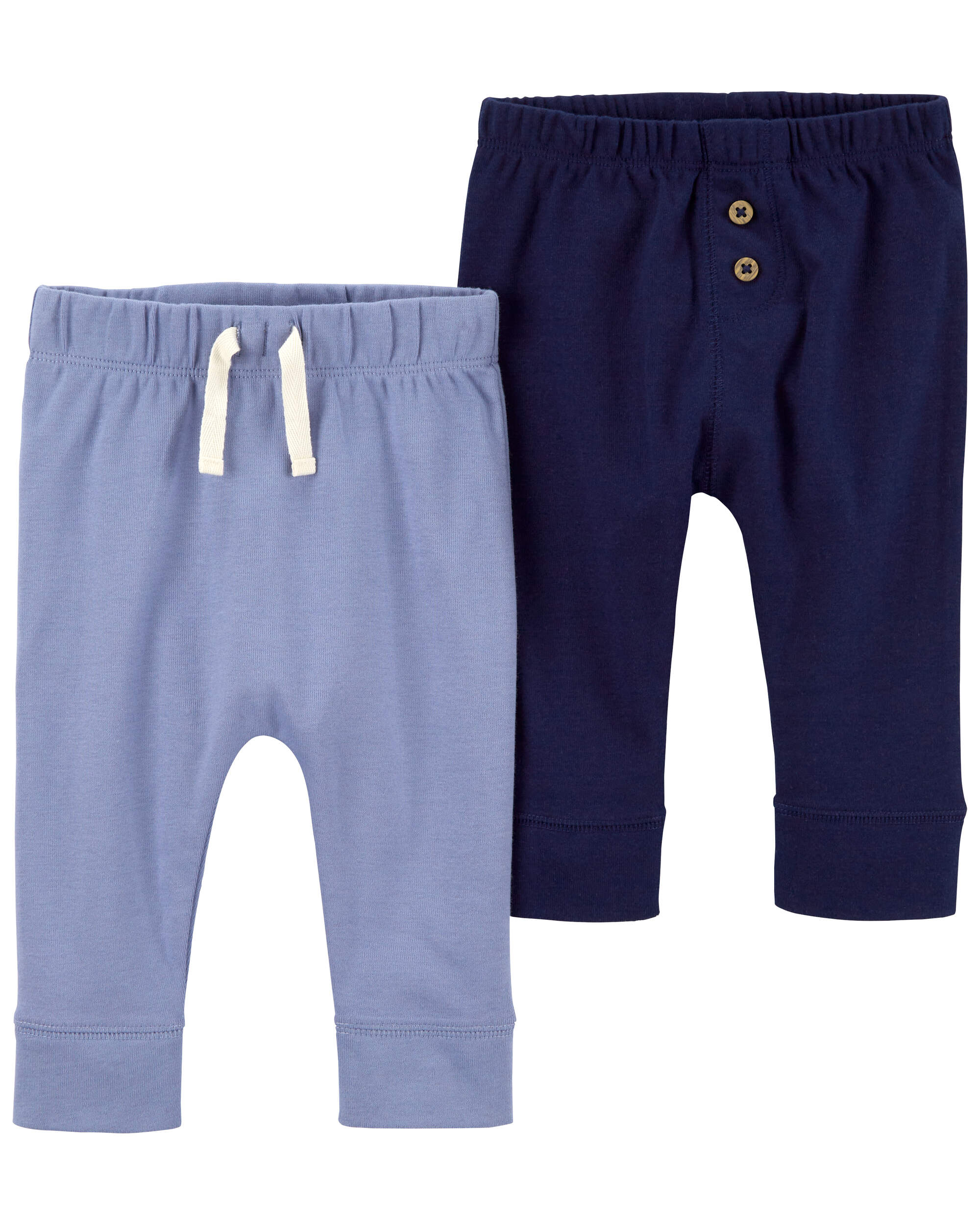 Baby 2-Pack Pull-On Cotton Pants