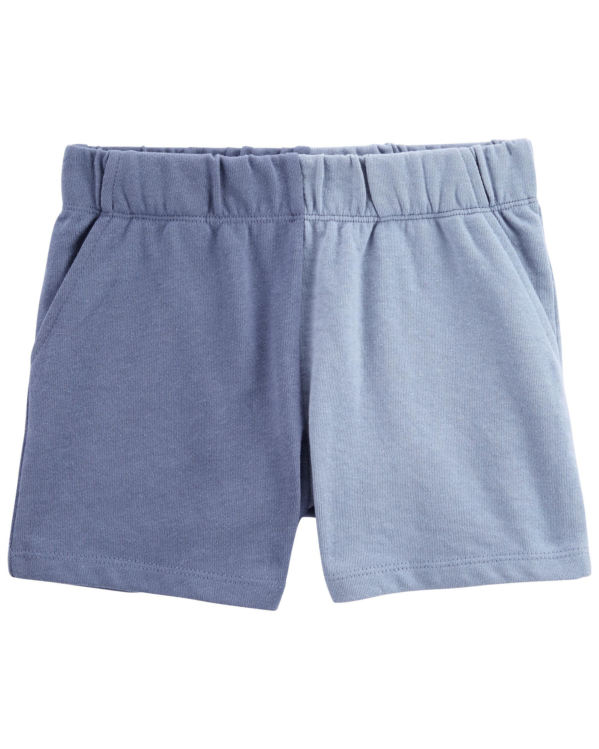 Kid Fleece Split Shorts