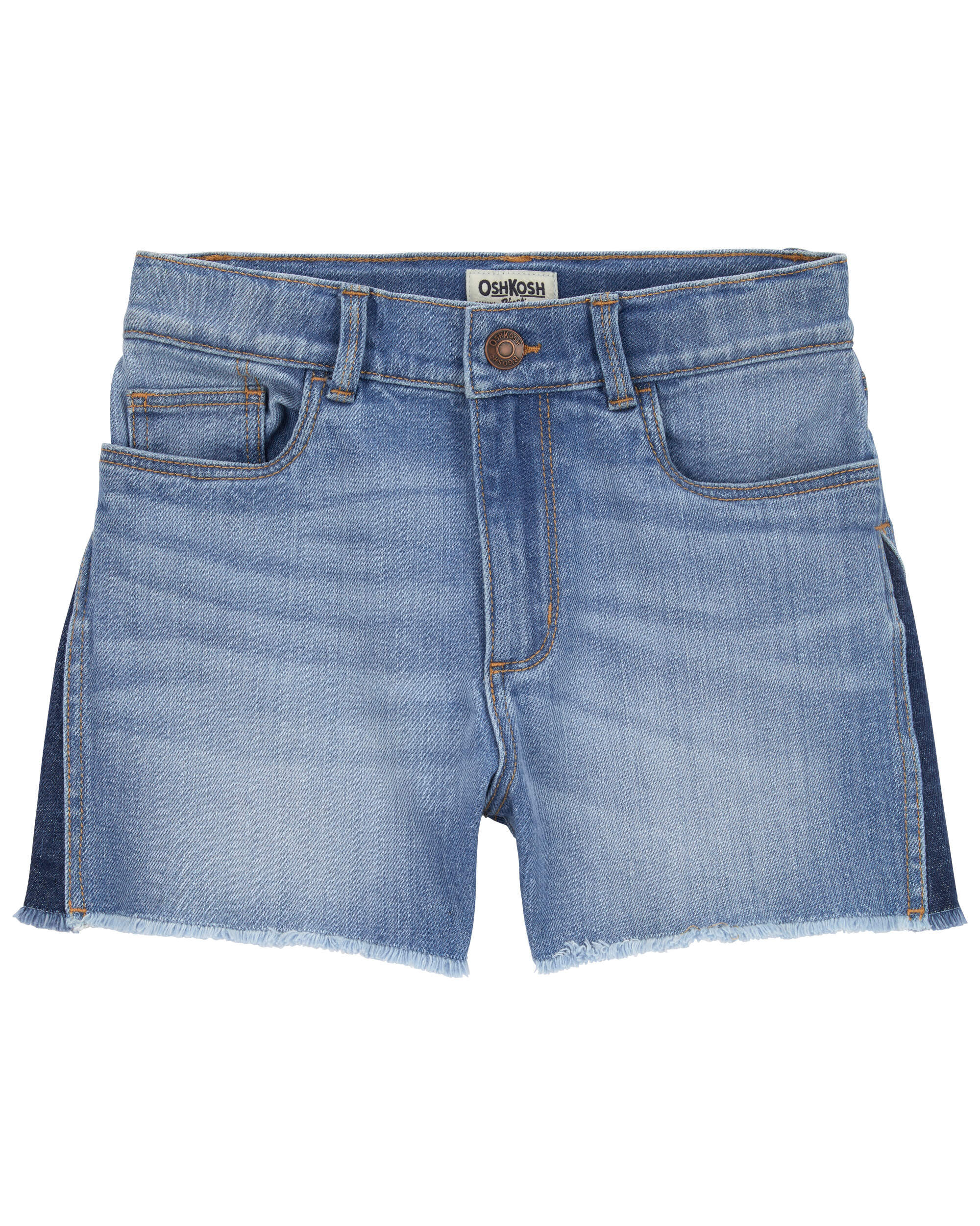 Blue Pieced Stretch Denim Shorts | Carter's Oshkosh Canada