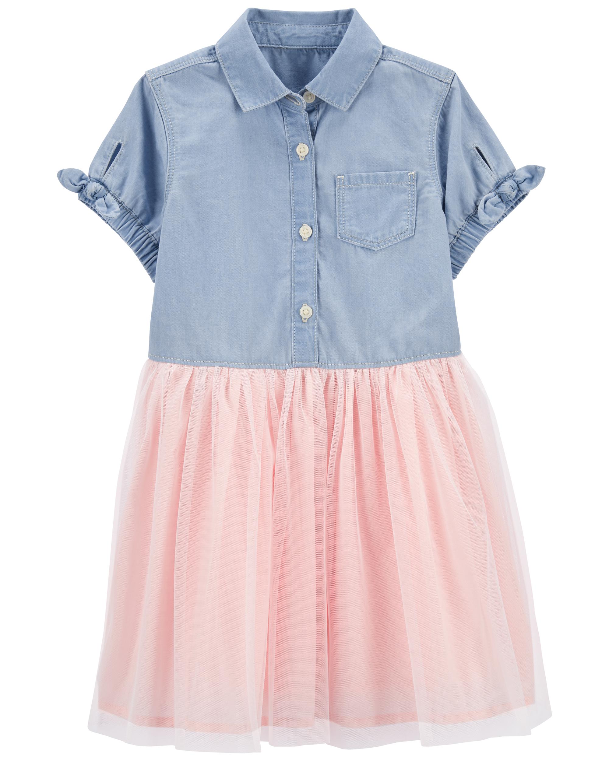 Carters denim outlet dress