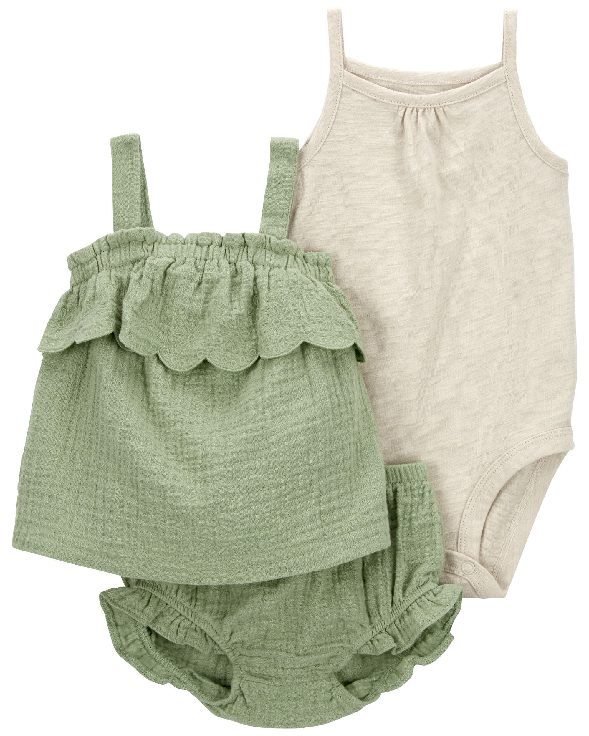 Baby 3-Piece Little Short Set