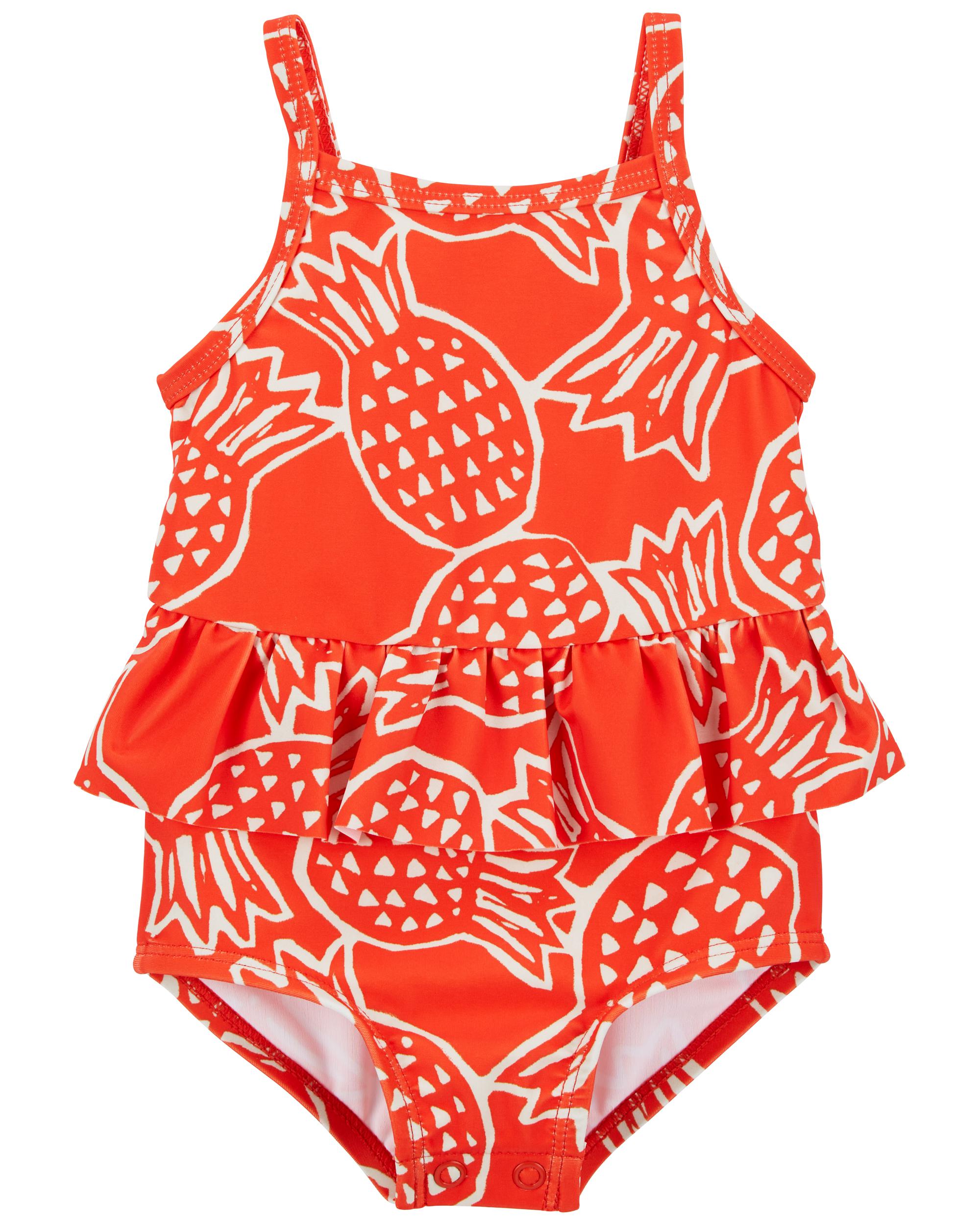 Red Pineapple 1-Piece Swimsuit | carters.com