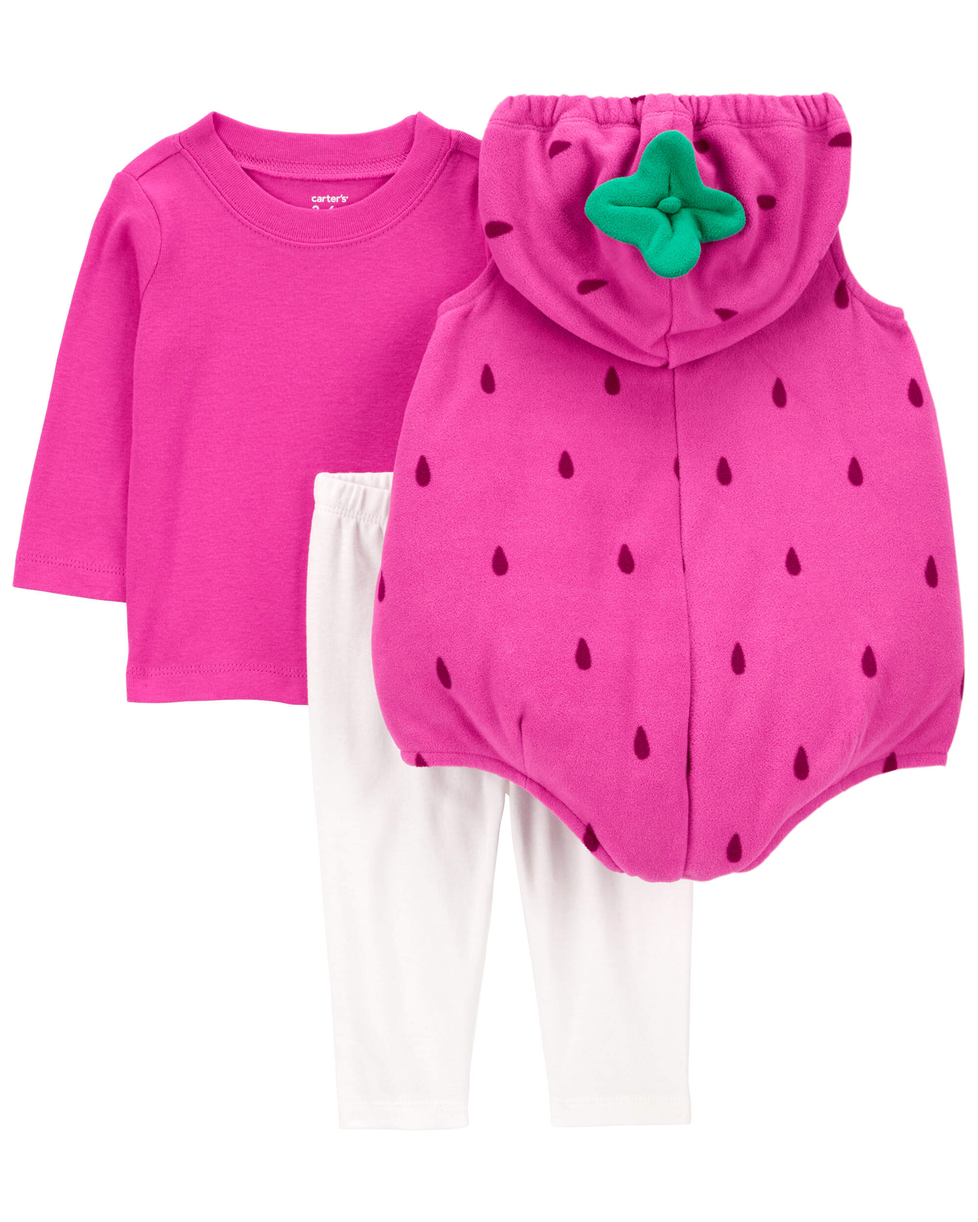 Baby 3-Piece Strawberry Halloween Costume