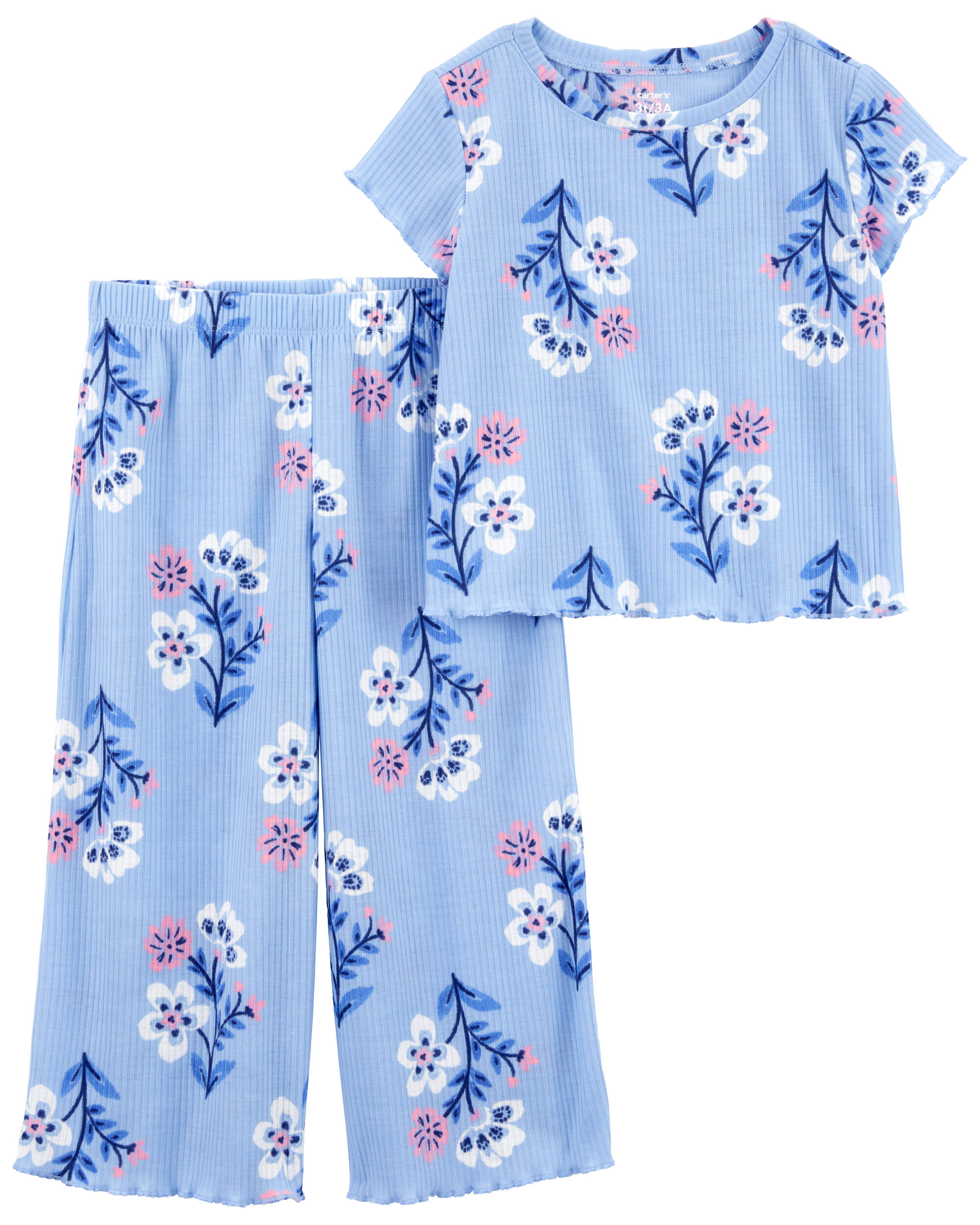 2-Piece Floral Loose Fit Pyjamas