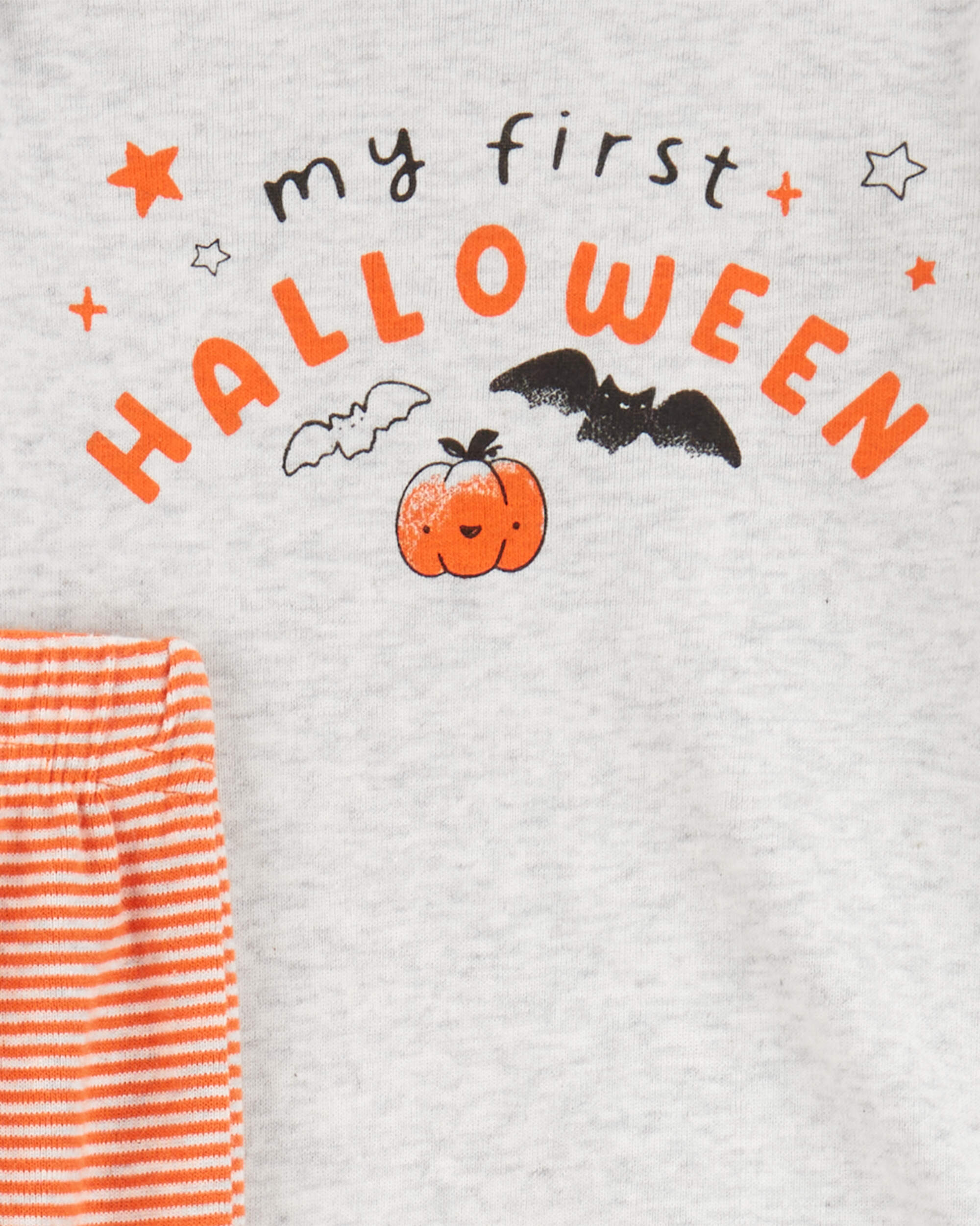 Baby 2-Piece My First Halloween Bodysuit Pant Set