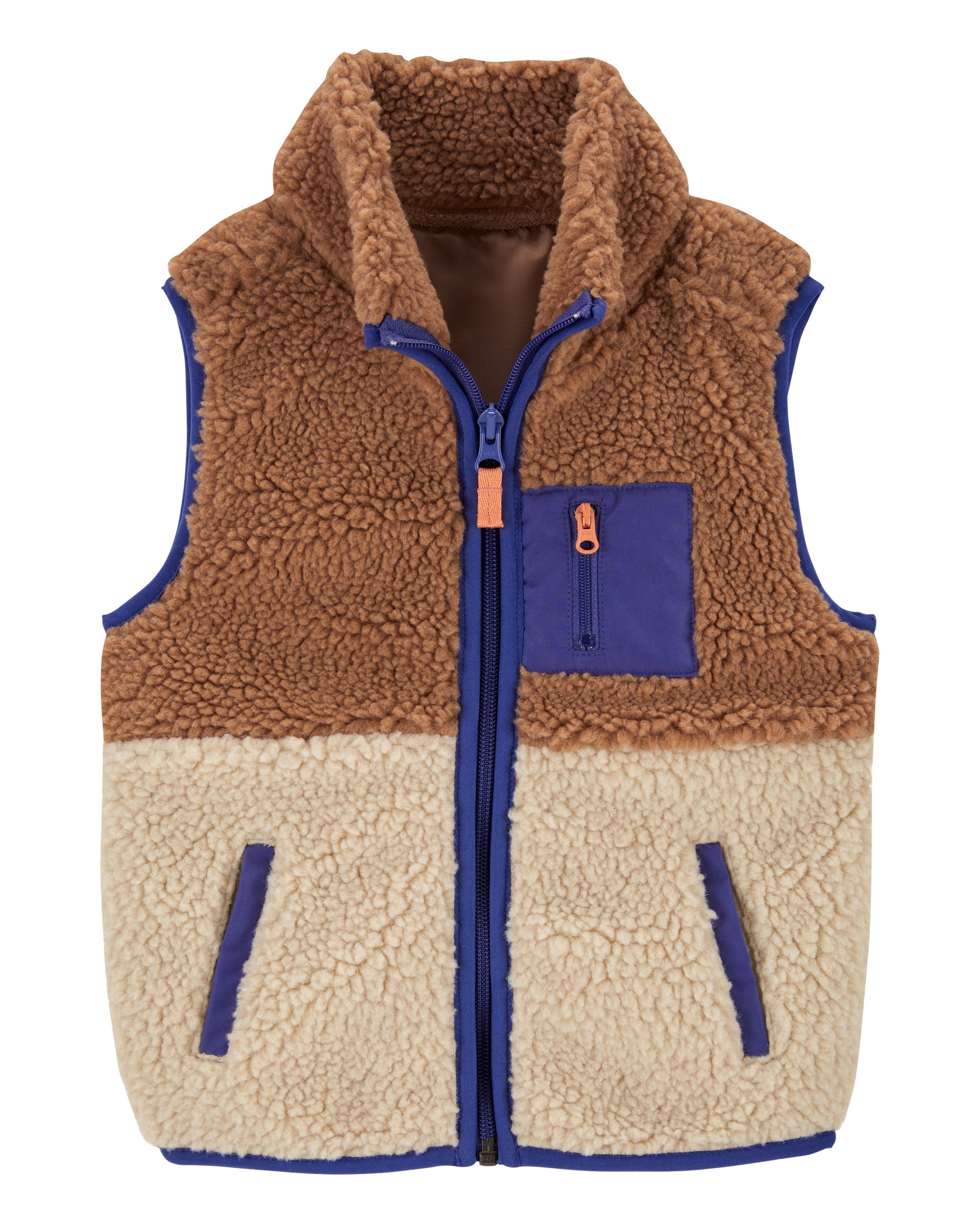 Baby Zip-Up Sherpa Vest