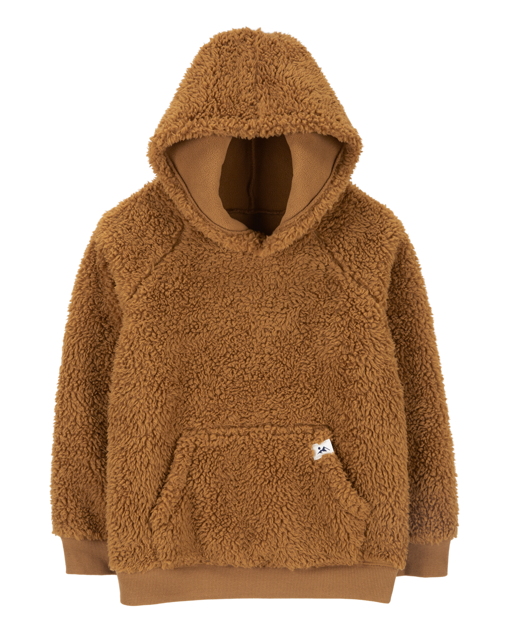 Brown Kid Sherpa Pullover Hoodie Carter s Oshkosh Canada