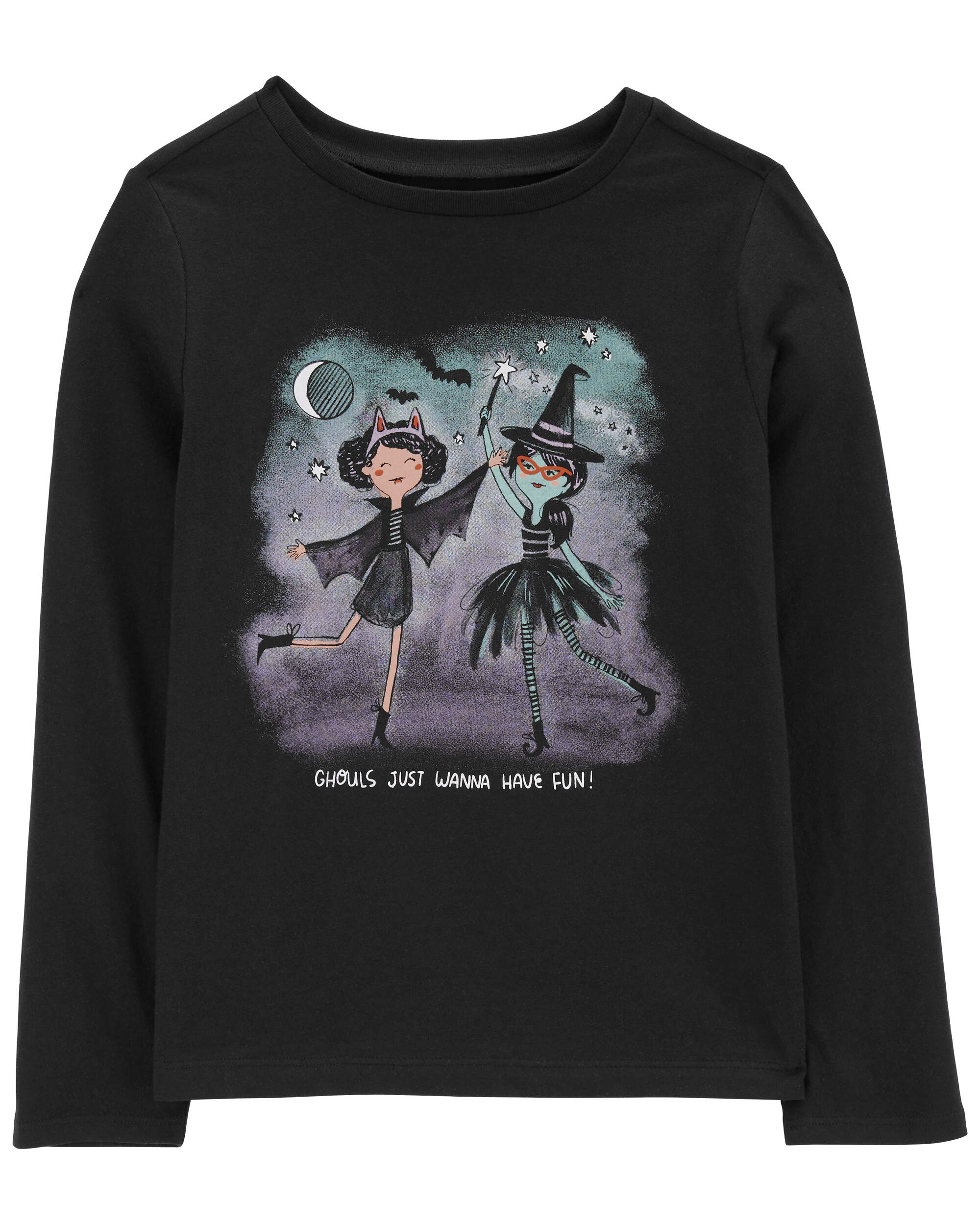 Kid Halloween Long-Sleeve Graphic Tee