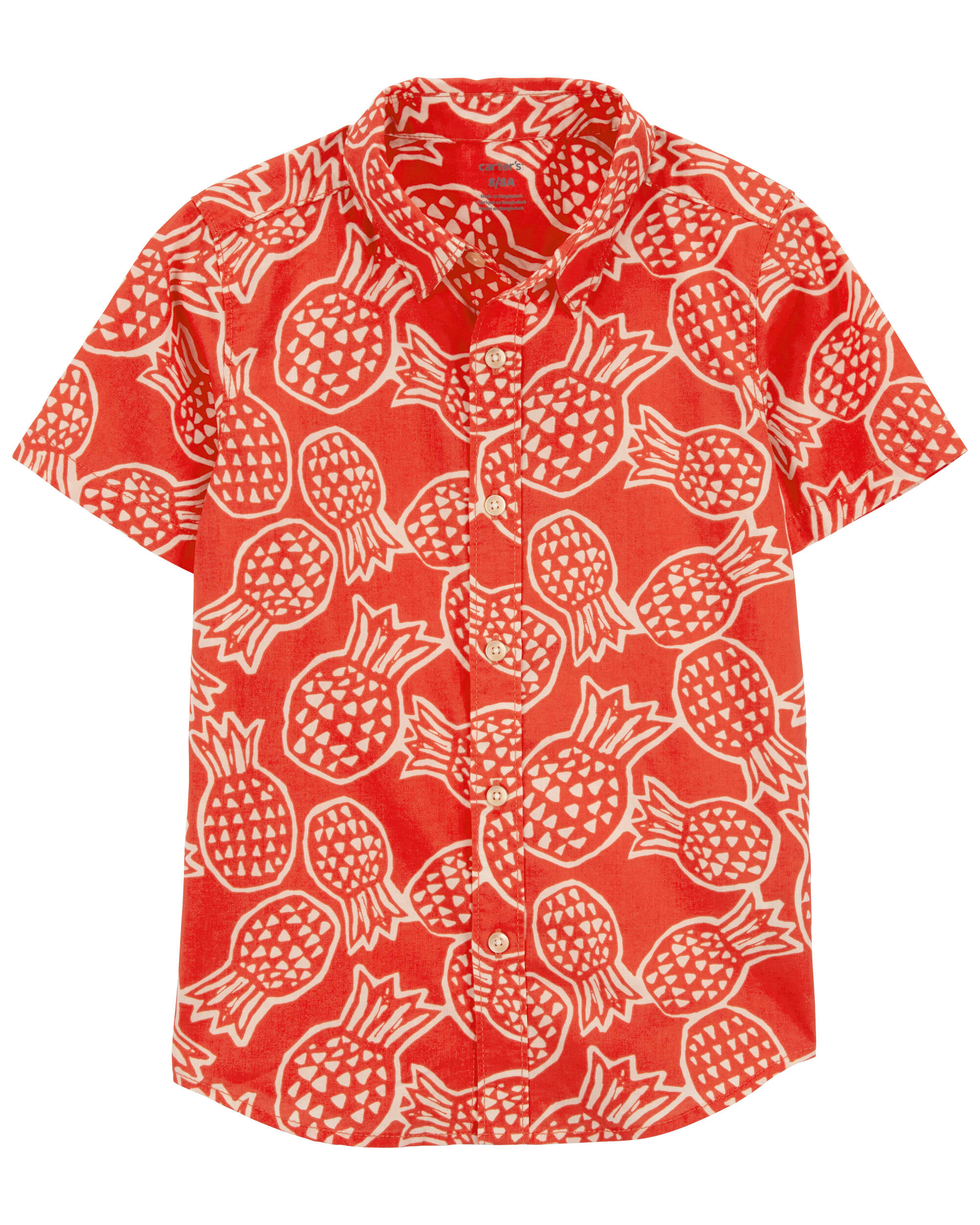 Pineapple Button-Down Shirt