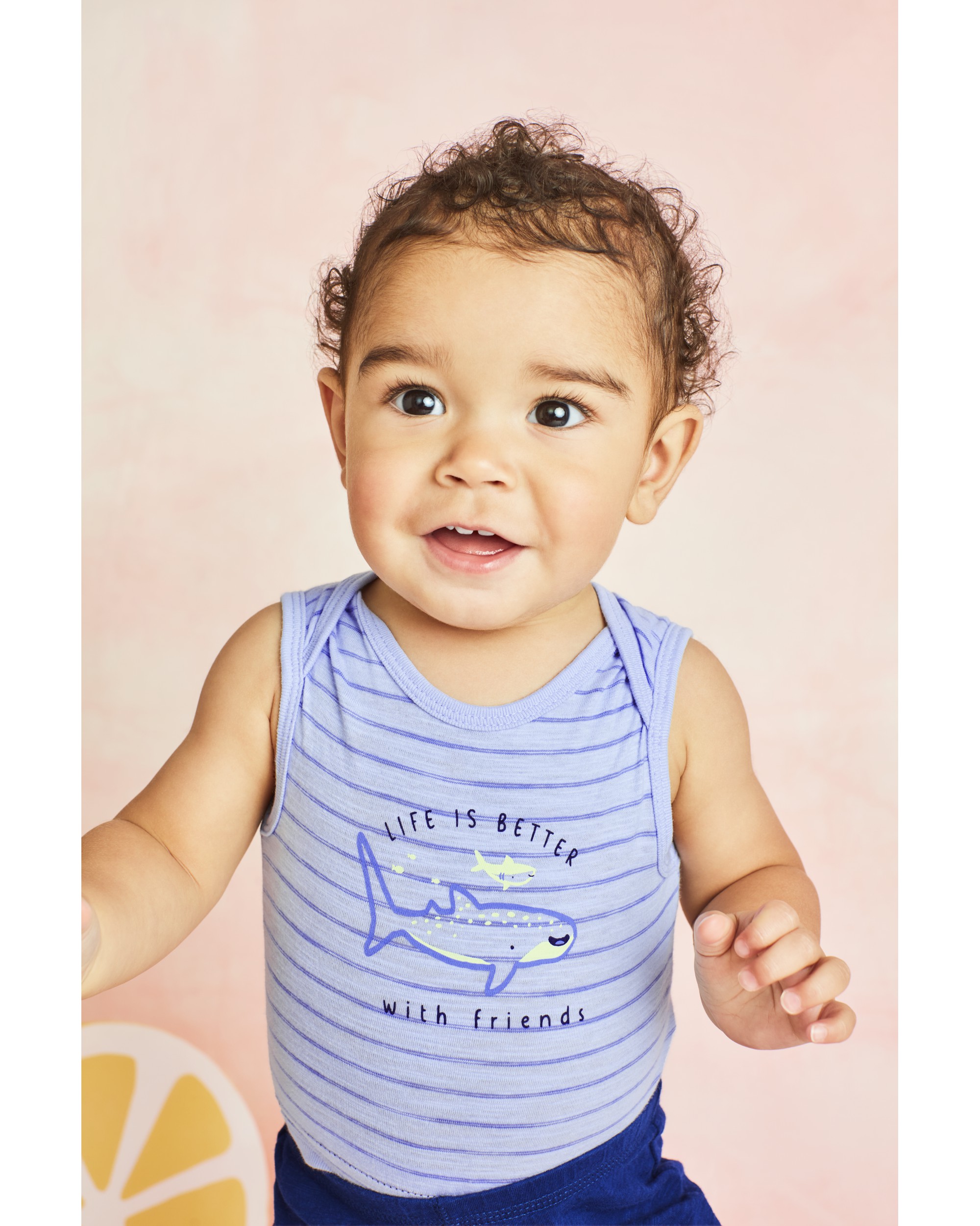 Baby 3-Piece Whale Little Character Set