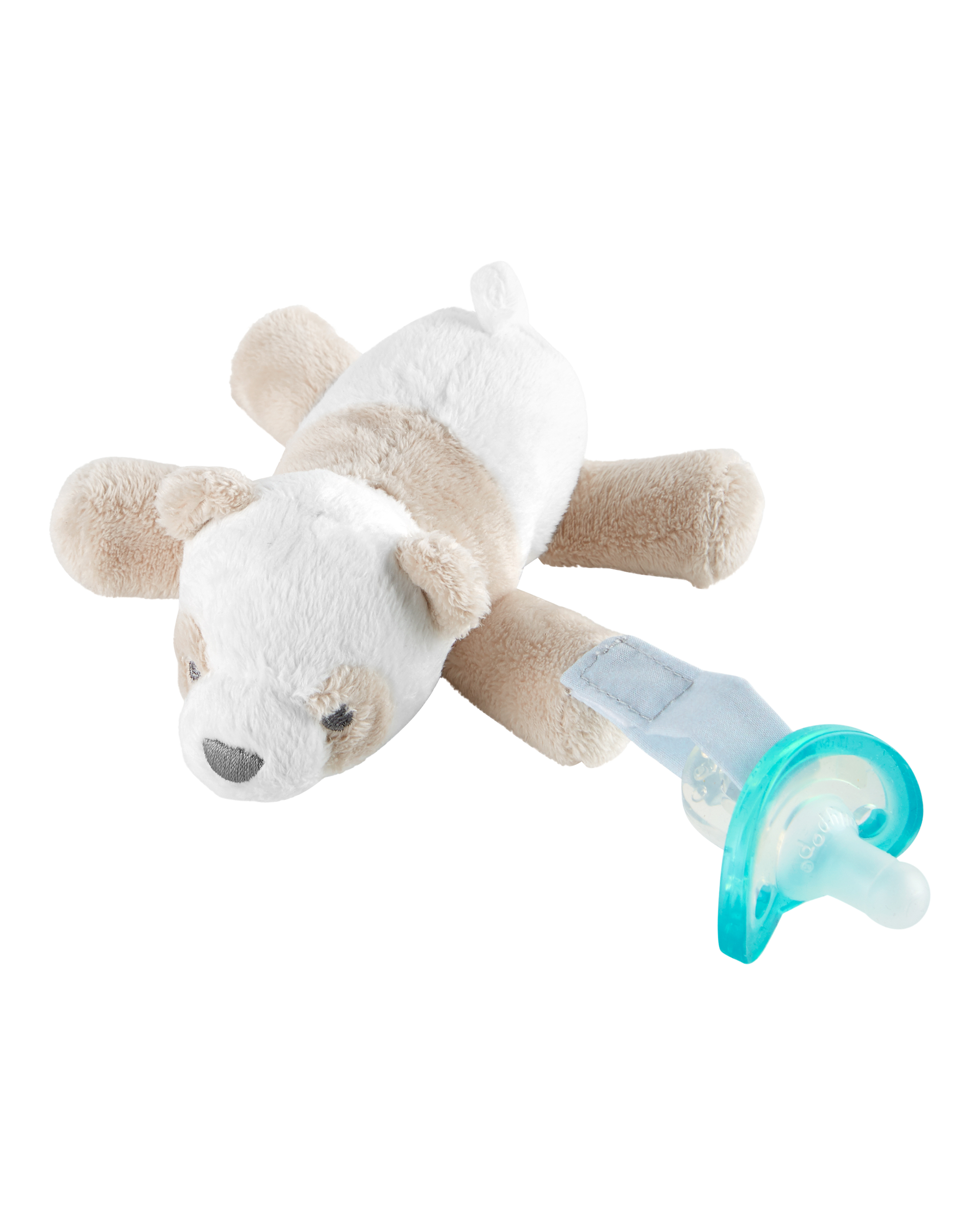 Baby Panda Plush Pacifier Loop