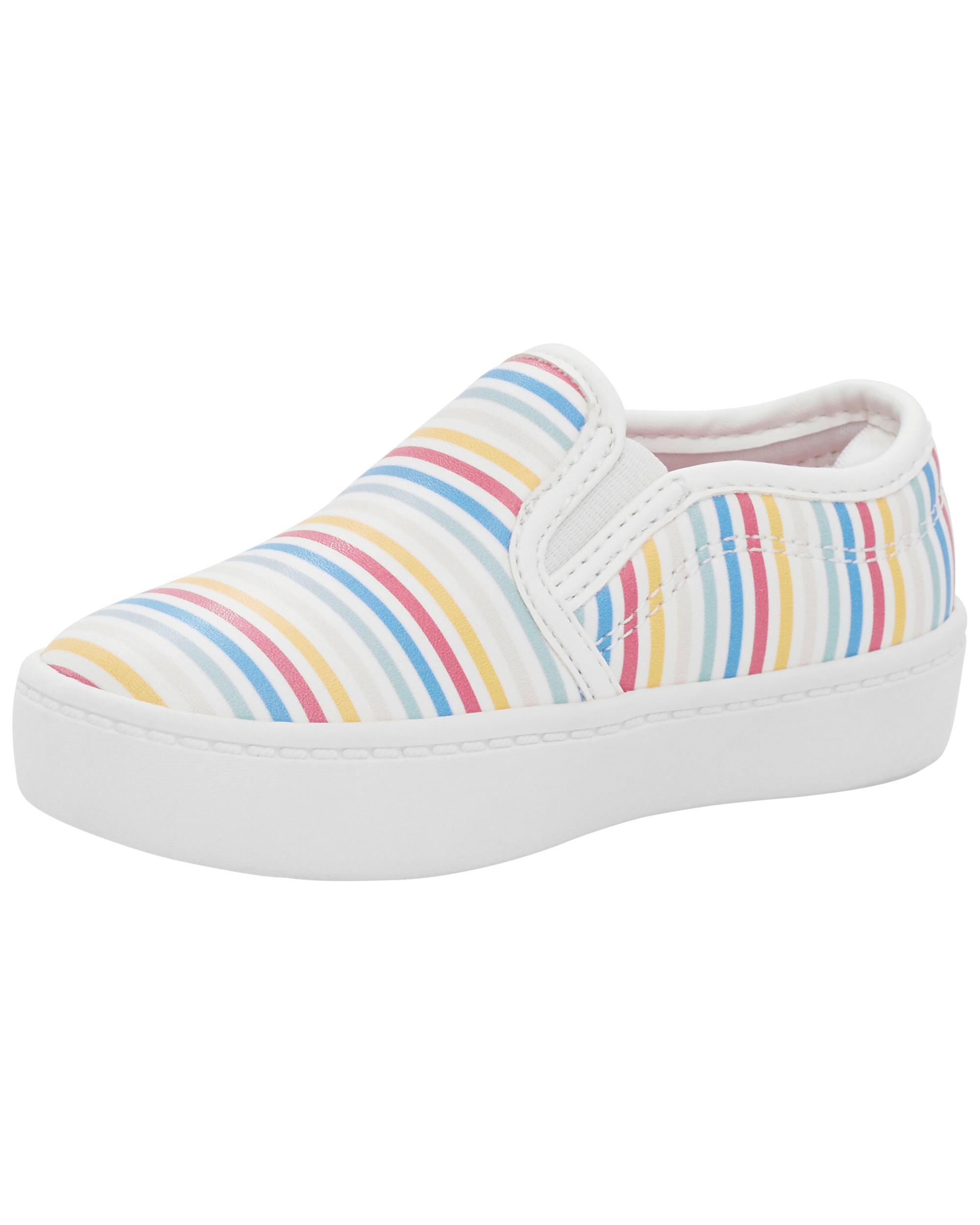 Toddler Striped Casual Sneakers