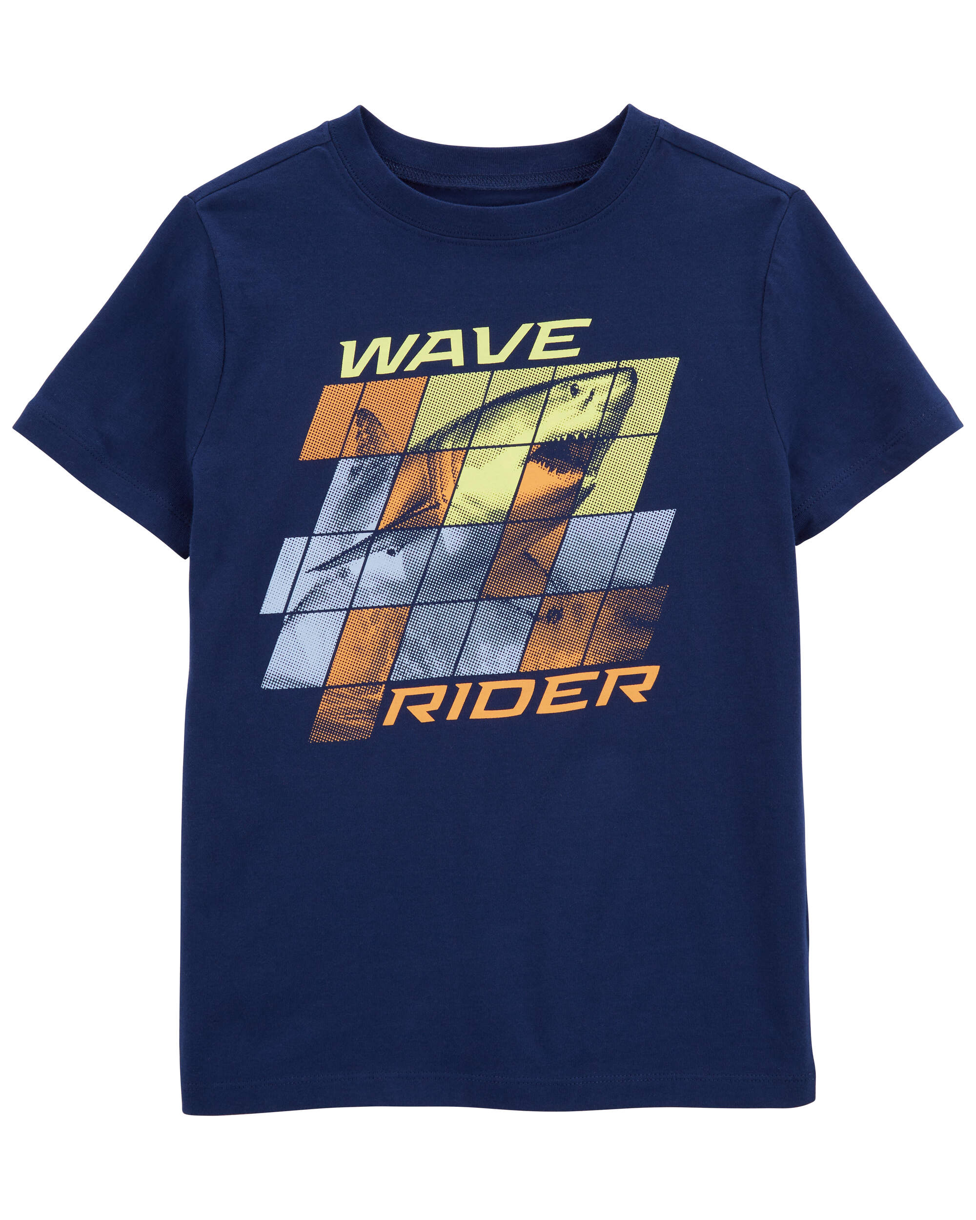 Kid Wave Rider Shark Graphic Tee