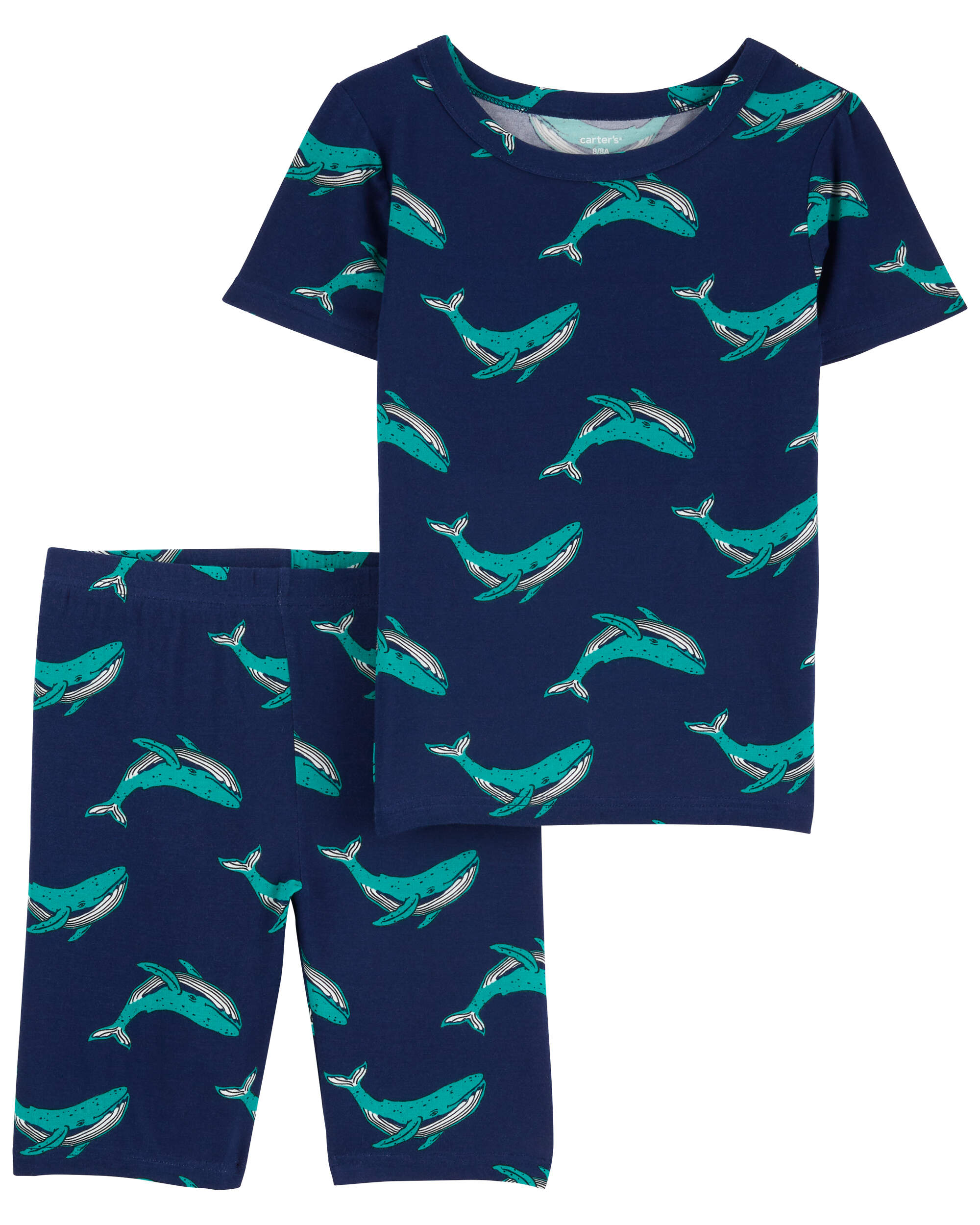 Kid 2-Piece Whale PurelySoft Pyjamas
