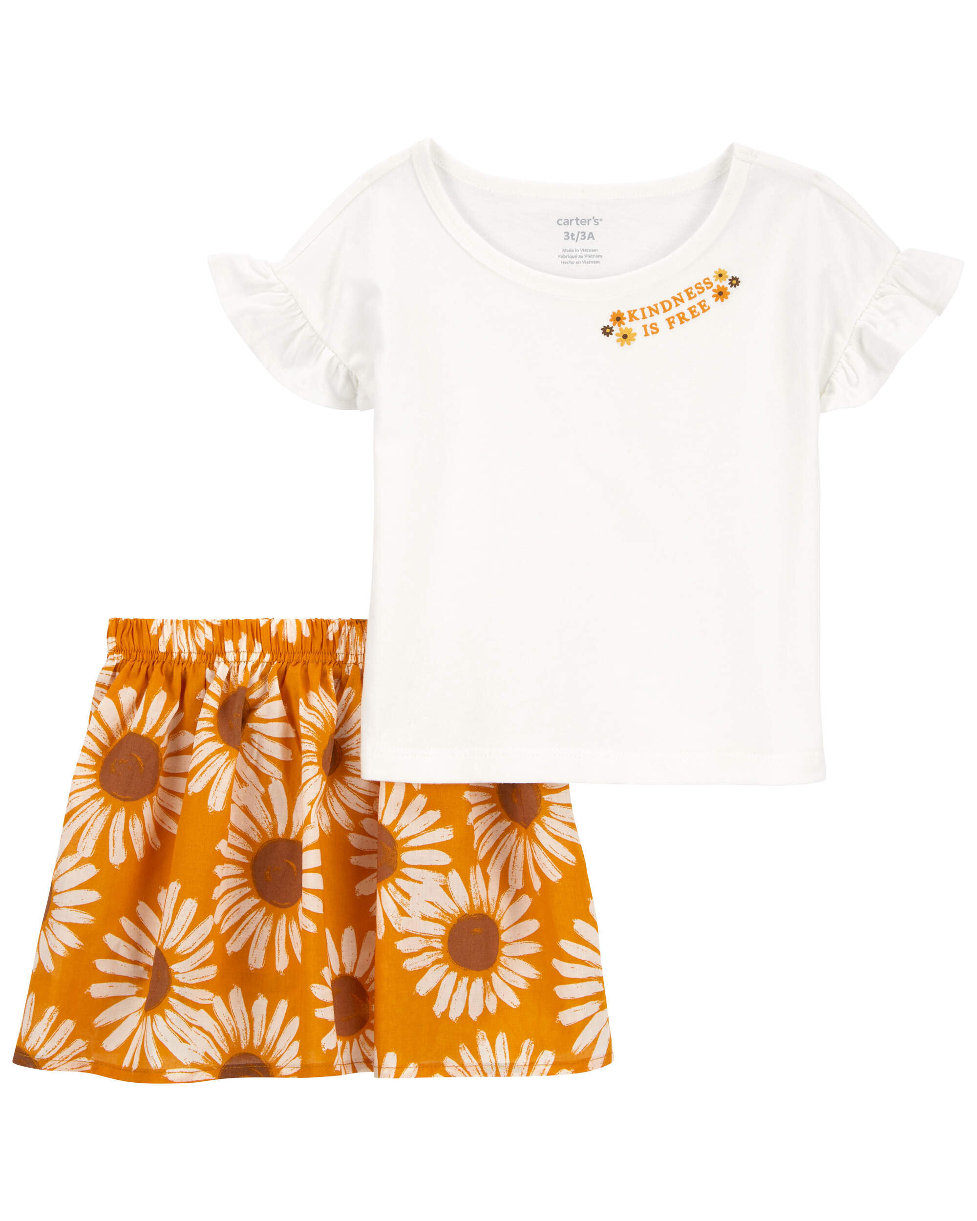Buy - Flower Girl Girls Long Shirt, Multi - KFGSS222062 On Smart Baby