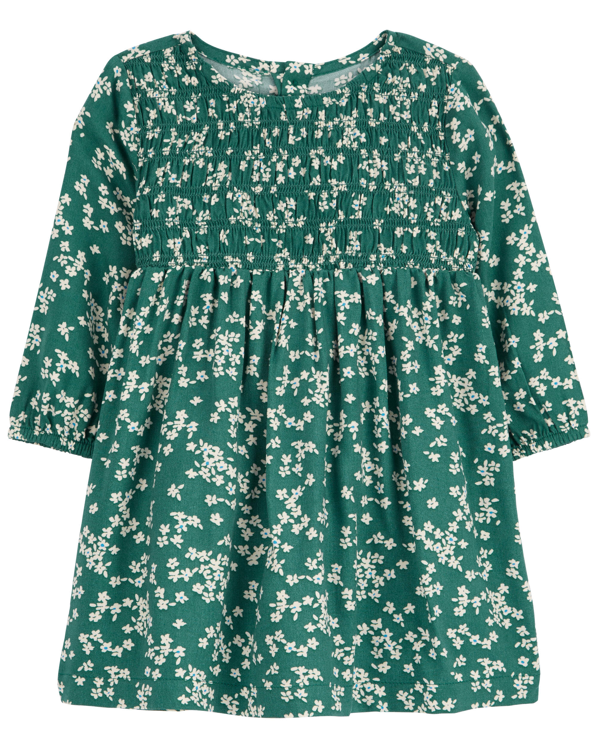 Baby Floral Long-Sleeve Dress