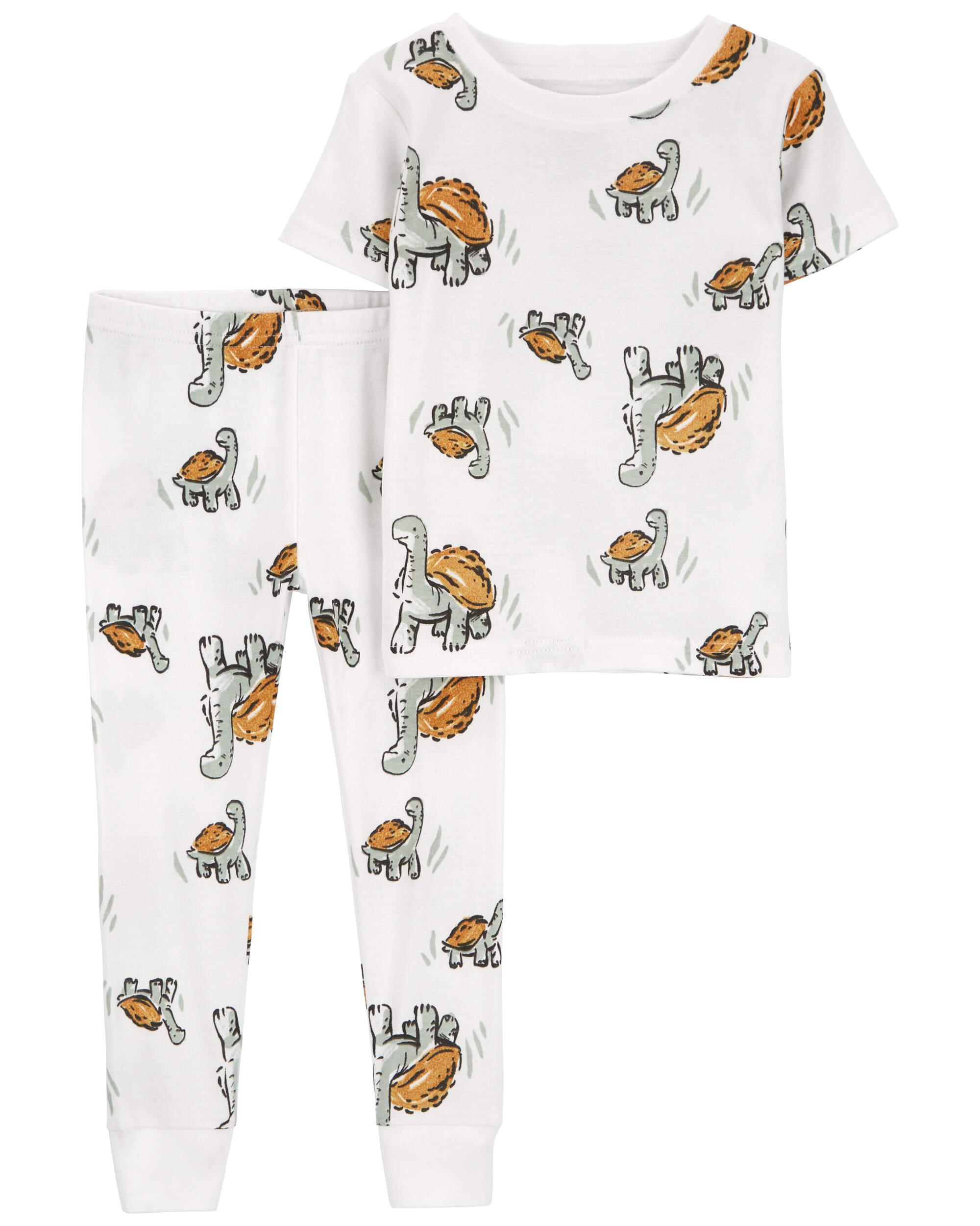 Baby 2-Piece Turtle 100% Snug Fit Cotton Pyjamas