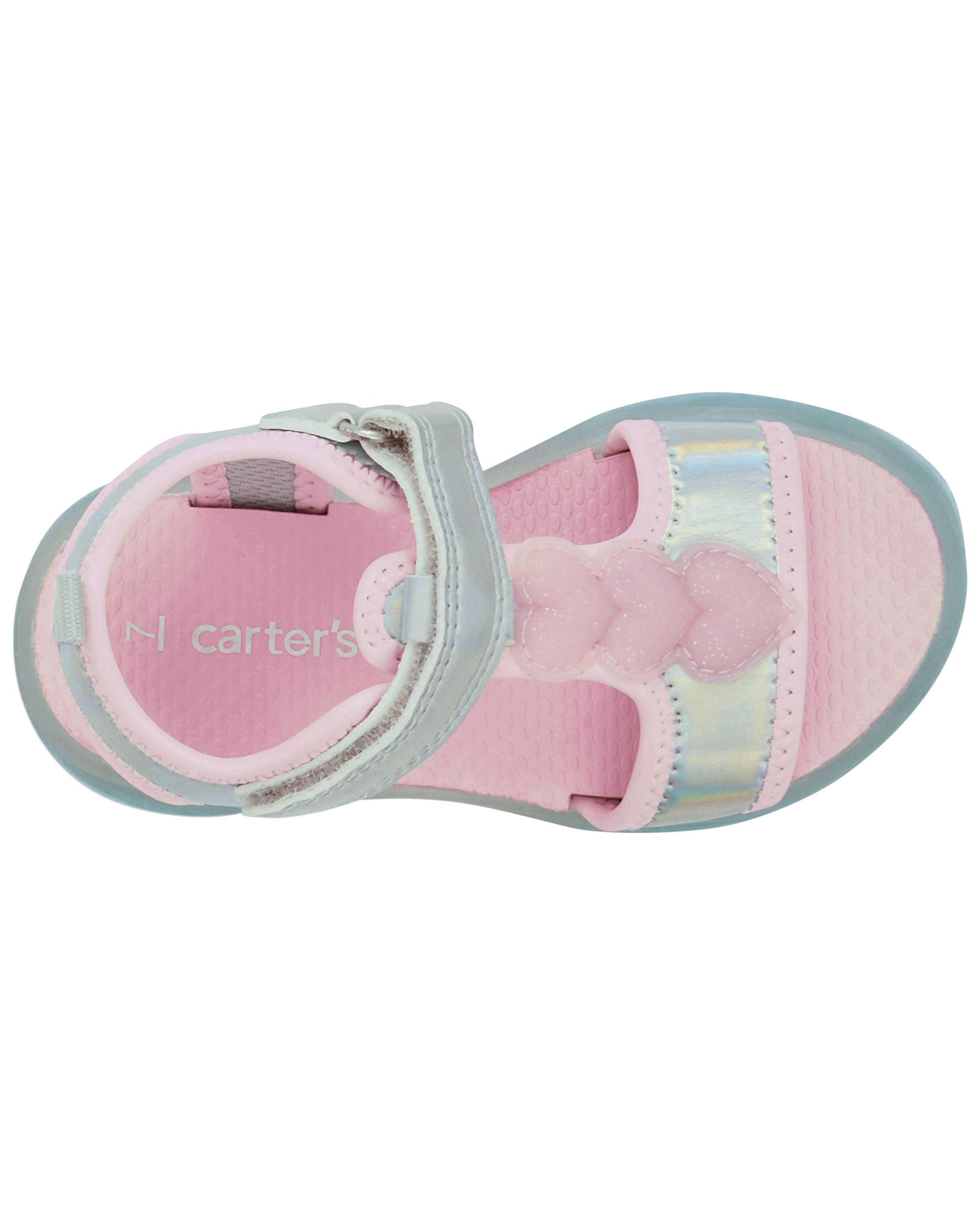 Toddler Heart Light-Up Sandal