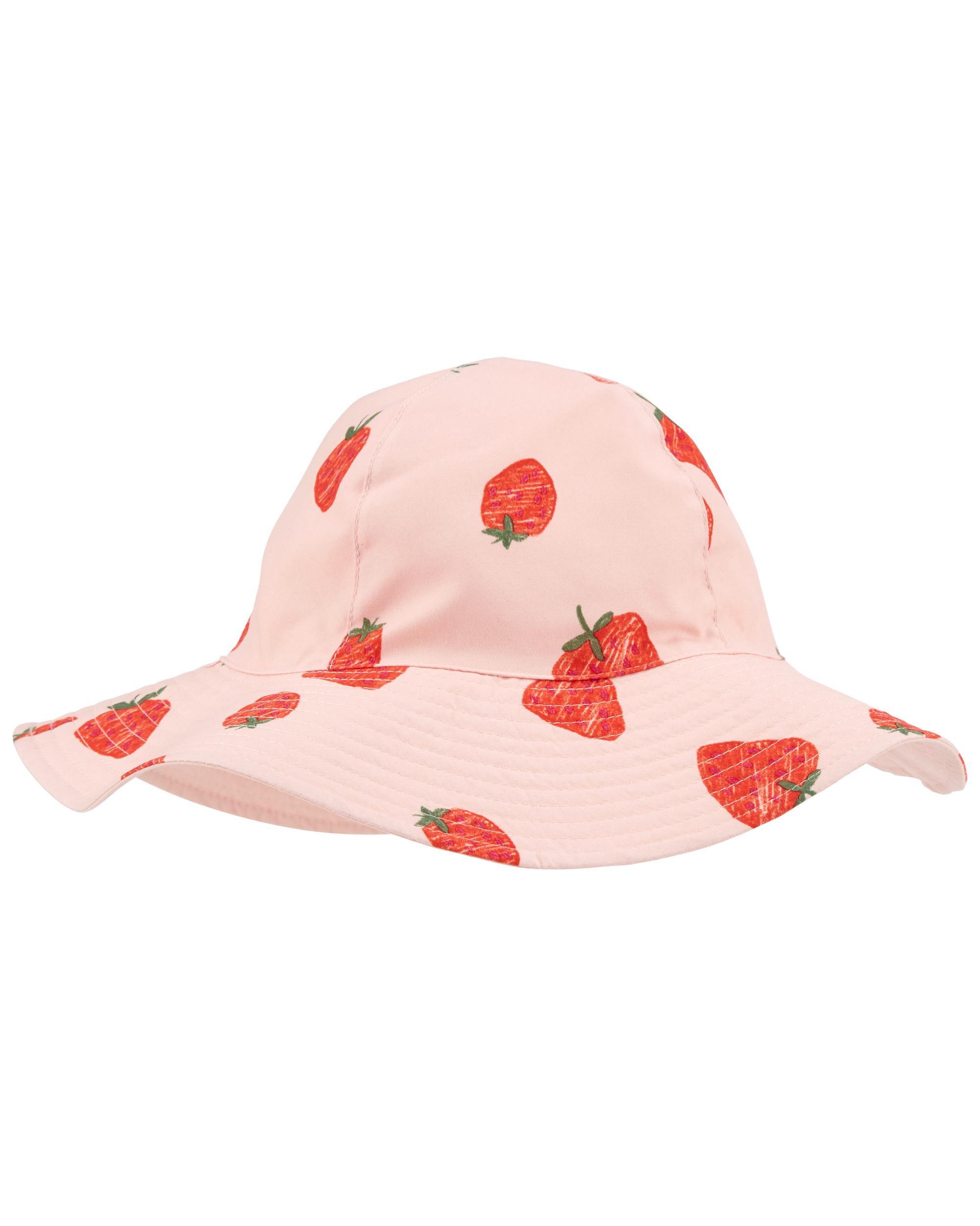 Pink Toddler Strawberry Reversible Swim Hat | Carter's Oshkosh Canada