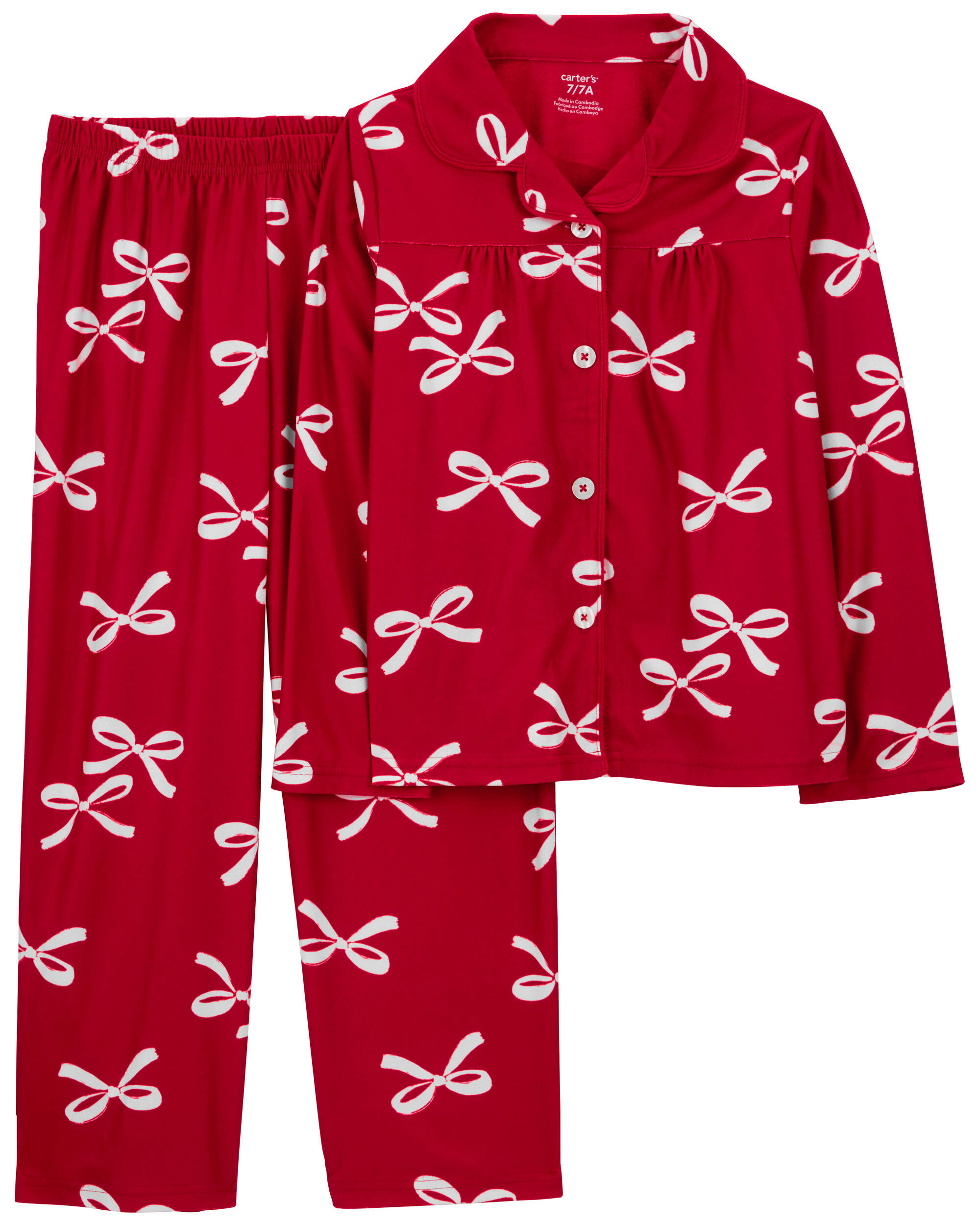 Fleece pyjamas christmas sale