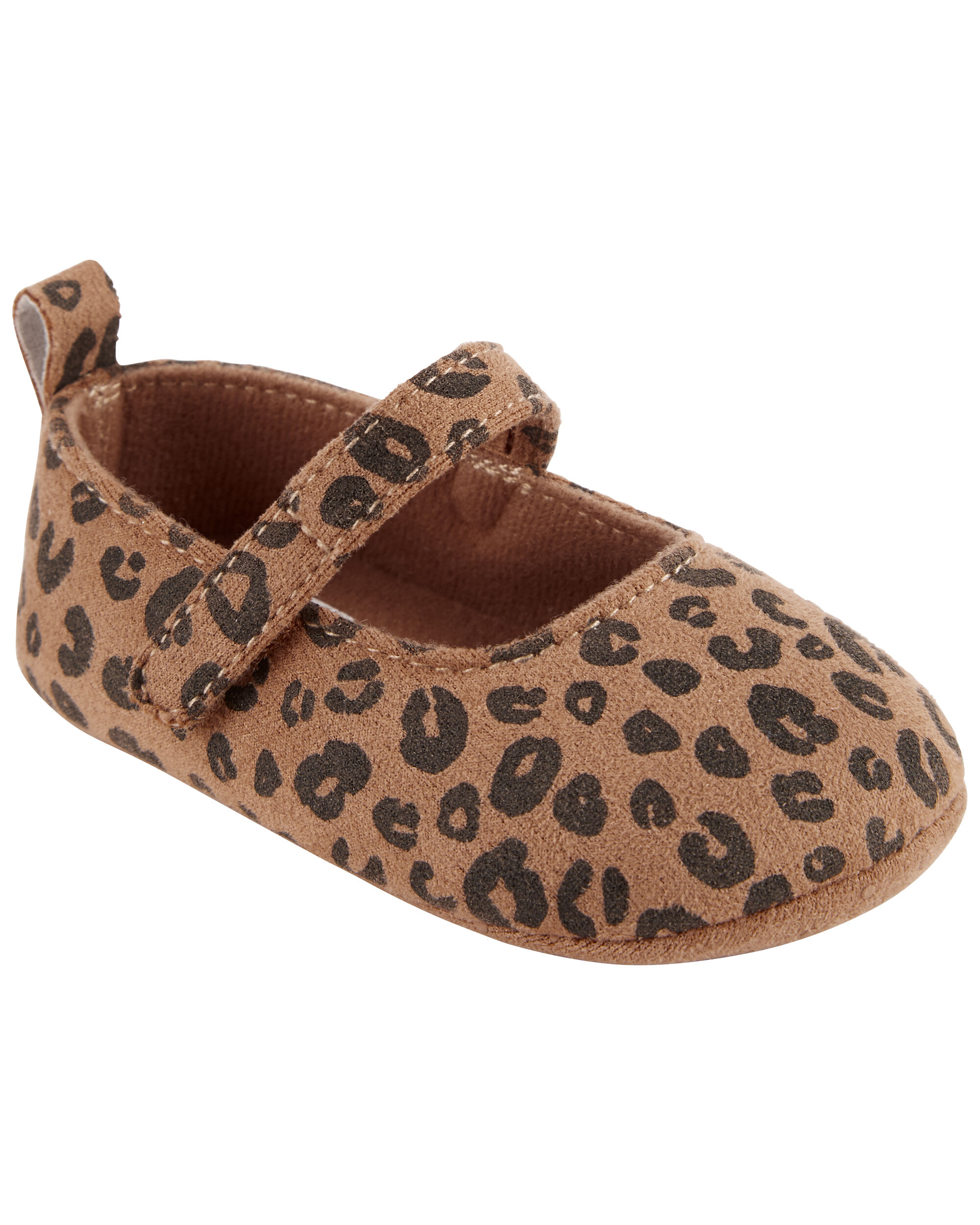 Baby Leopard Mary Jane Shoes