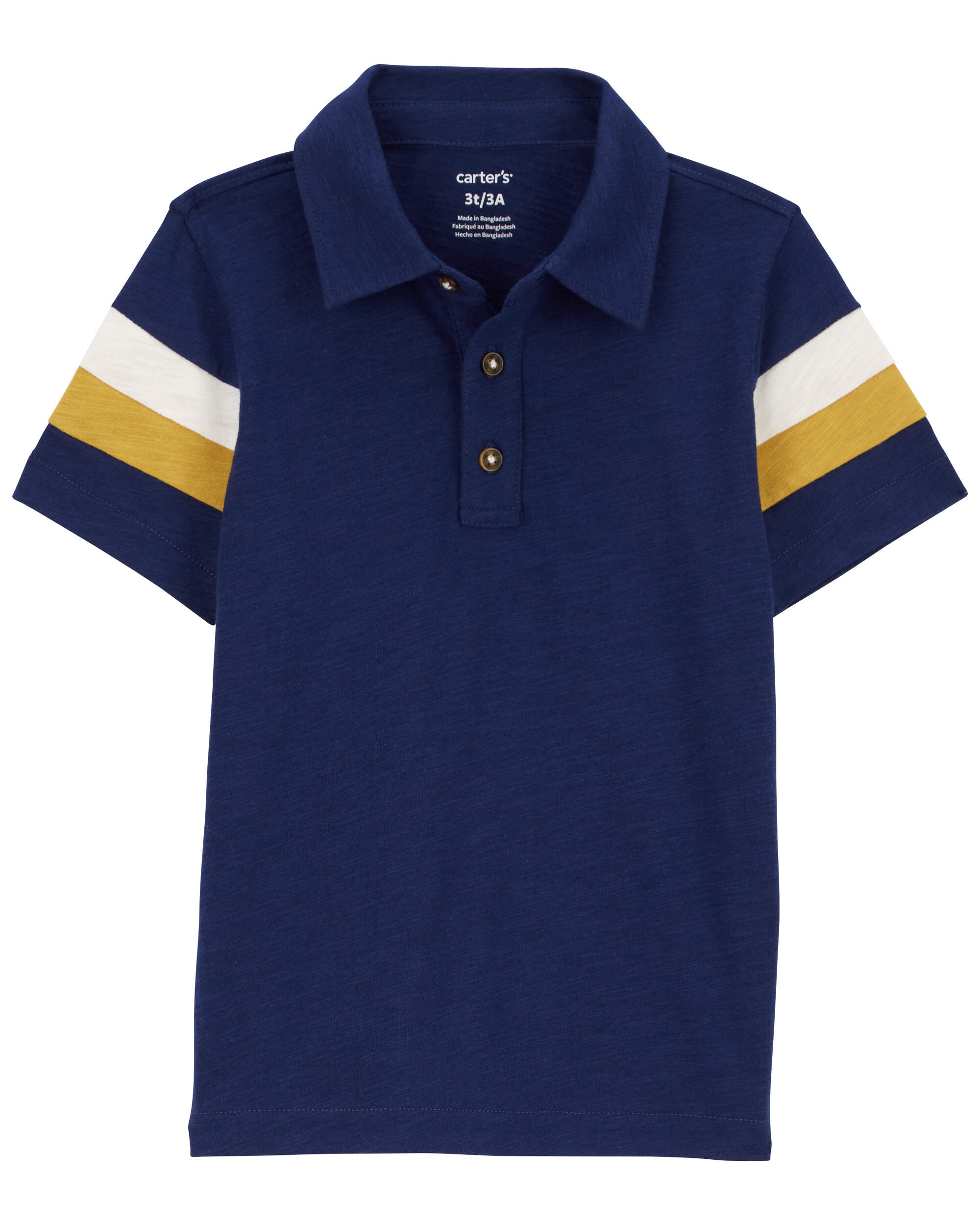 Toddler Striped Polo Shirt