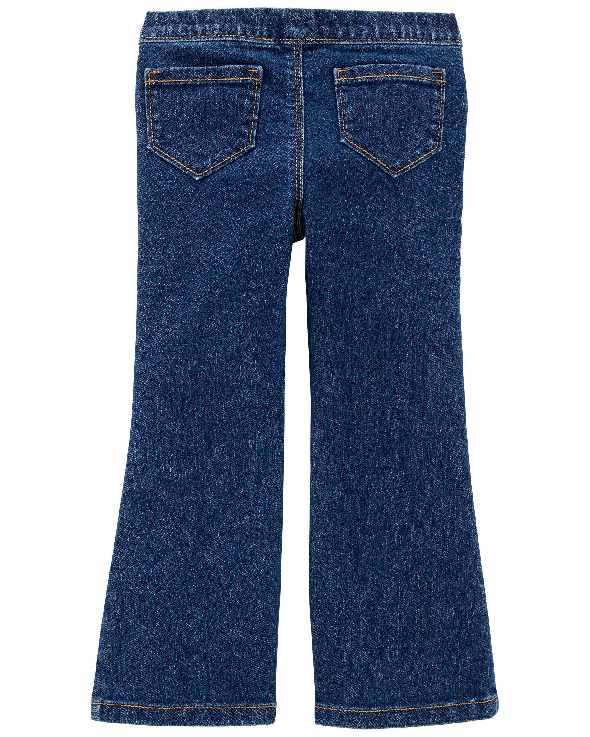 Baby Flare Pull-On Denim Jeans